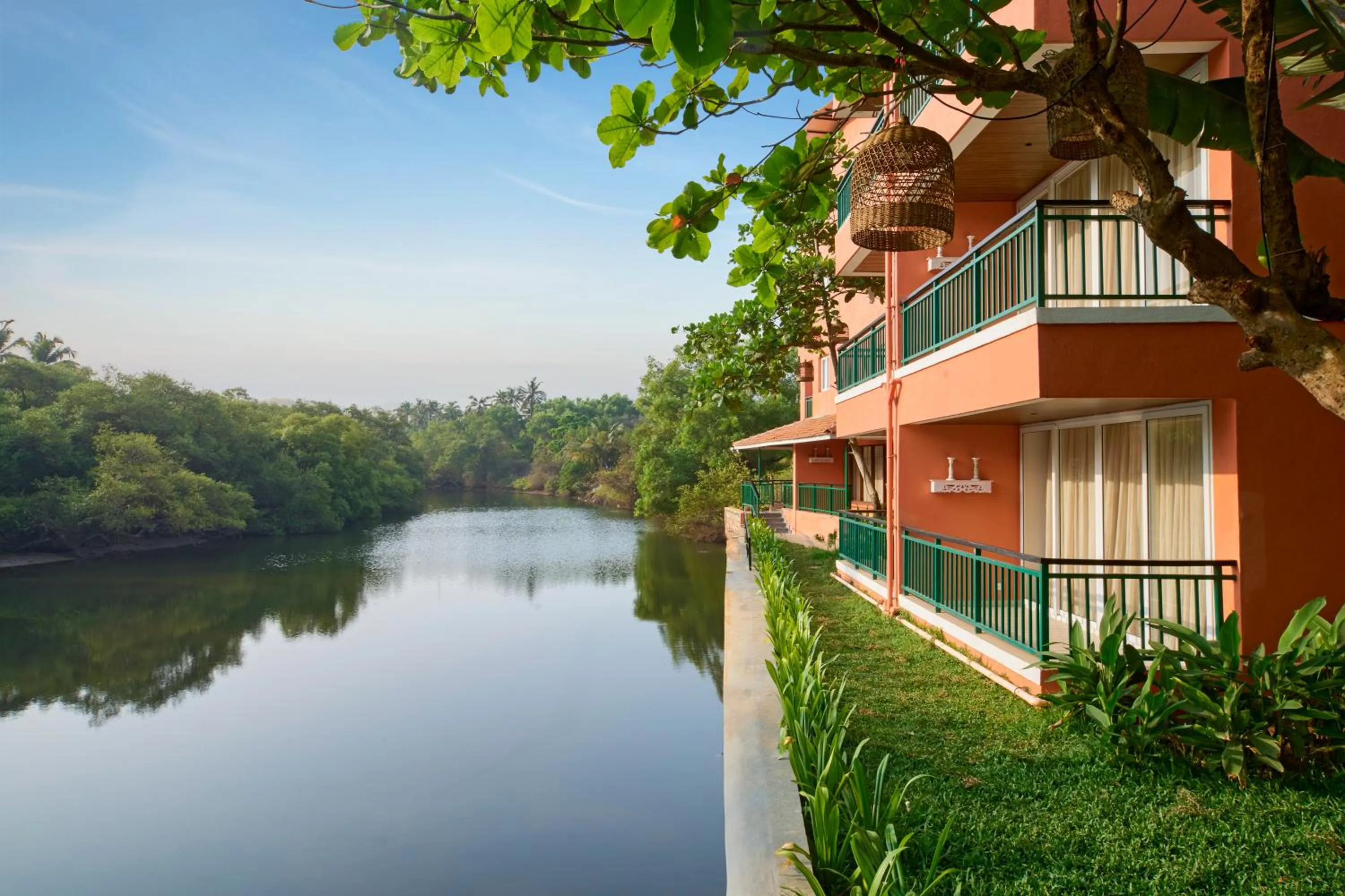 River view in Mandrem Beach Resort, a member of Radisson Individuals Retreat