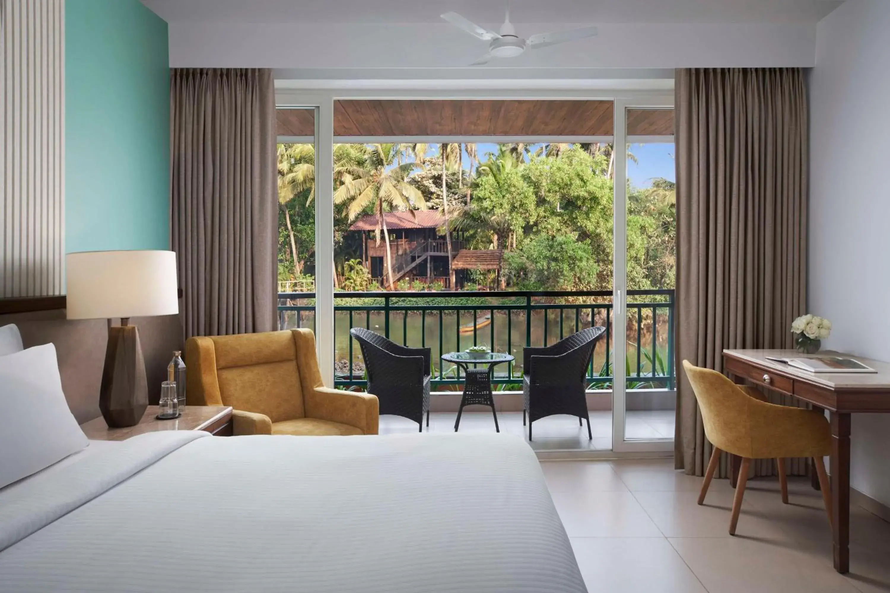 Bedroom, Bed in Mandrem Beach Resort, a member of Radisson Individuals Retreat Bedroom, Bed in Mandrem Beach Resort, a member of Radisson Individuals Retreat