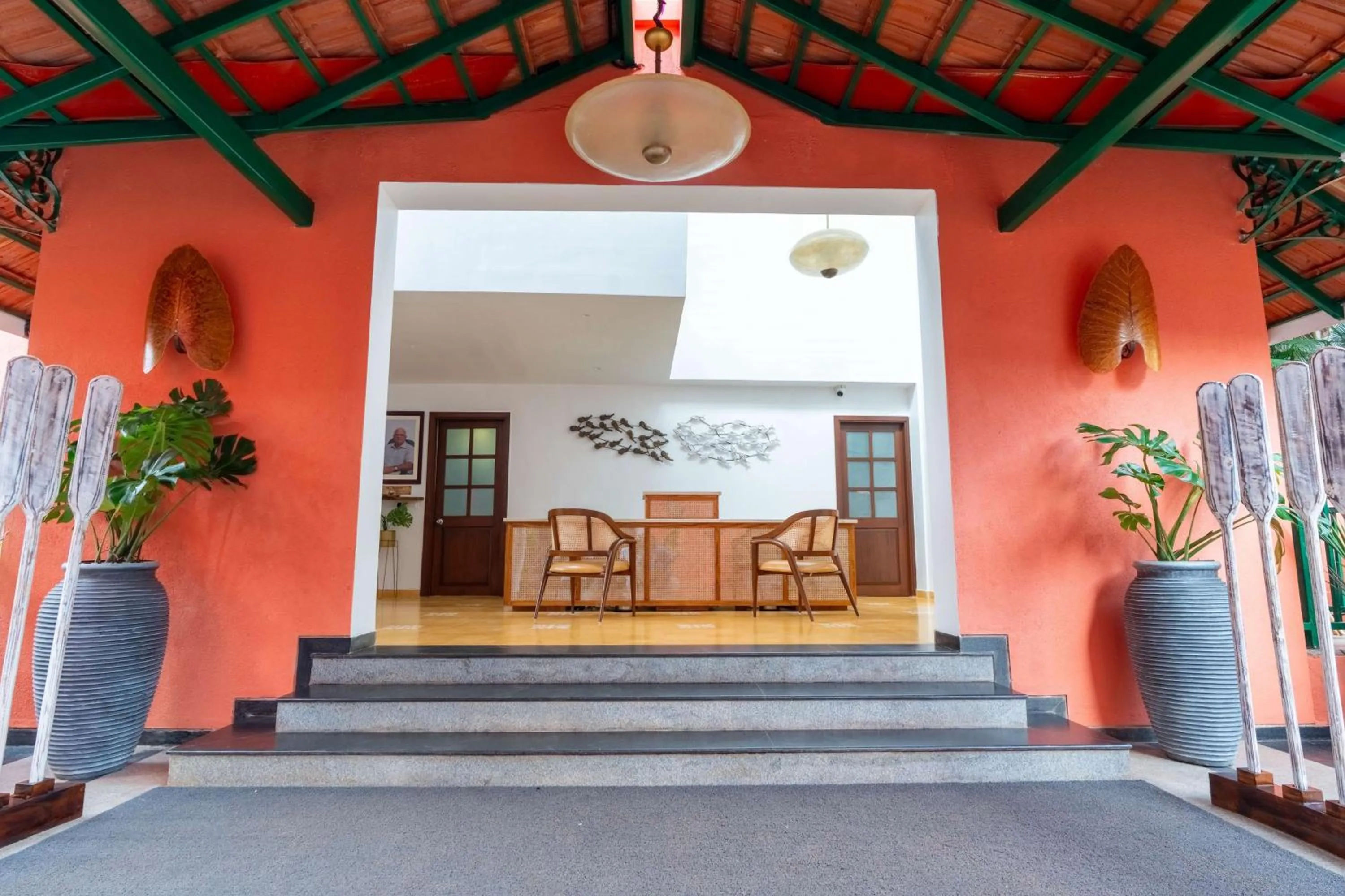 Lobby or reception in Mandrem Beach Resort, a member of Radisson Individuals Retreat