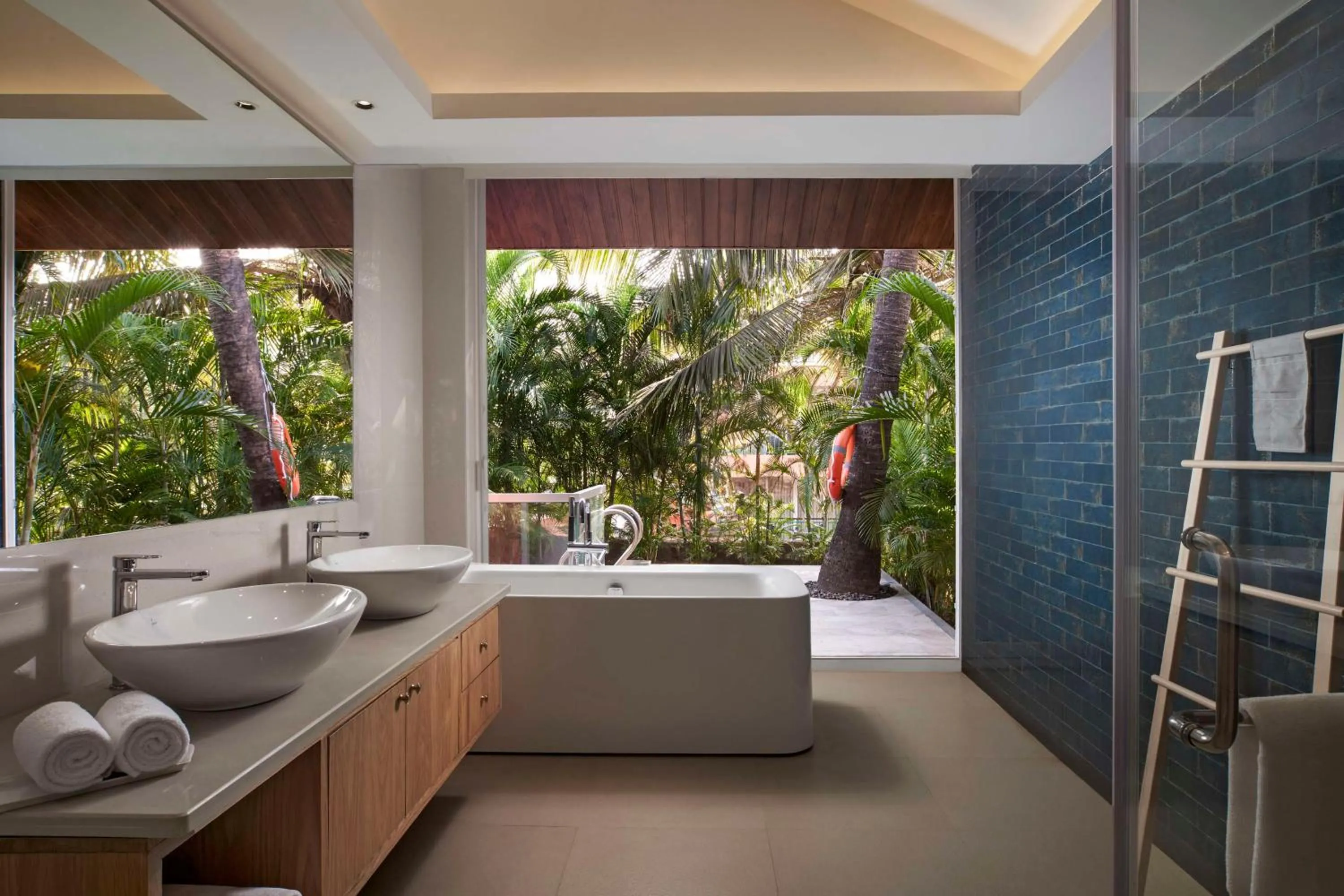 Bathroom in Mandrem Beach Resort, a member of Radisson Individuals Retreat