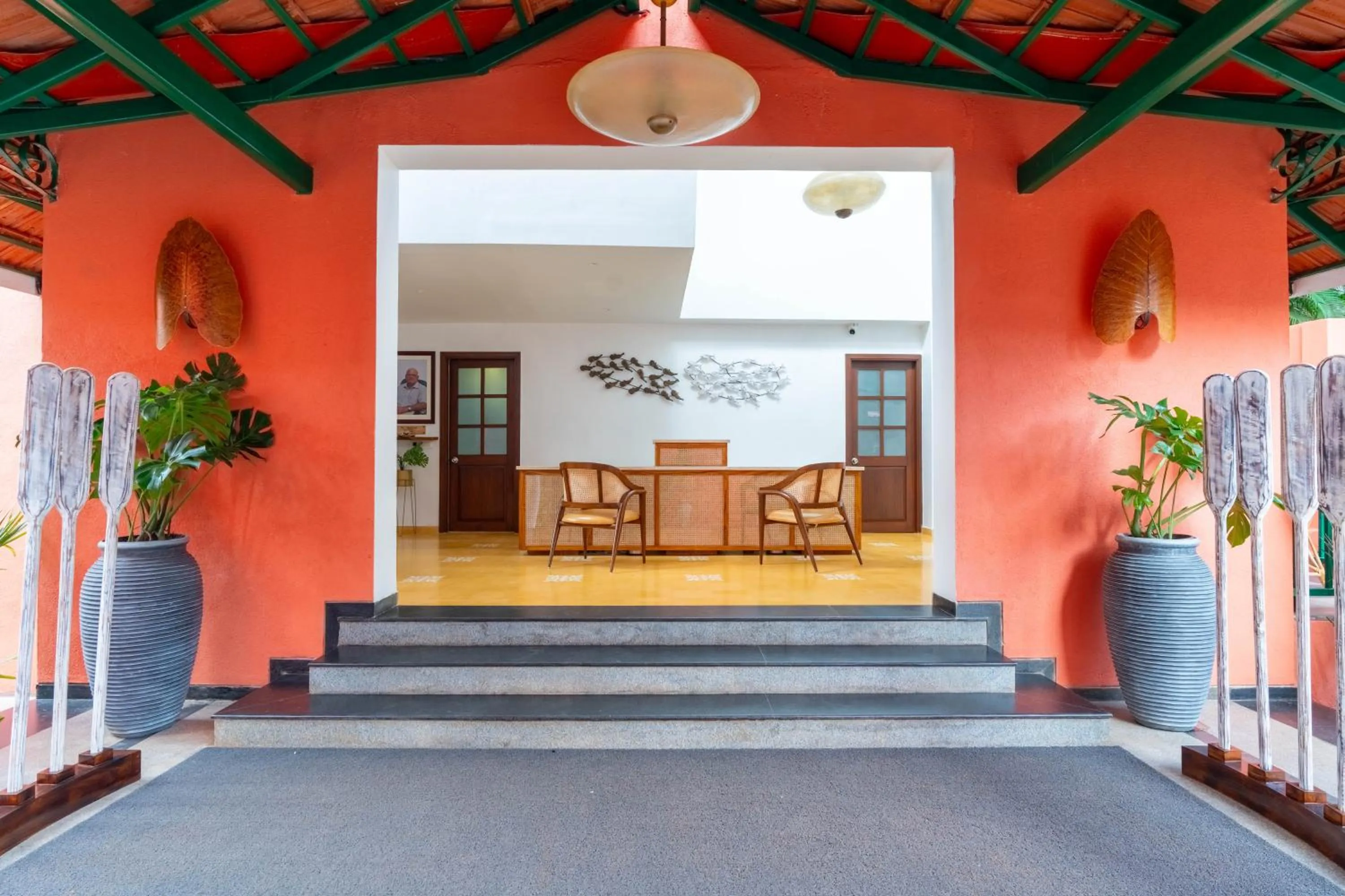Seating area in Mandrem Beach Resort, a member of Radisson Individuals Retreat
