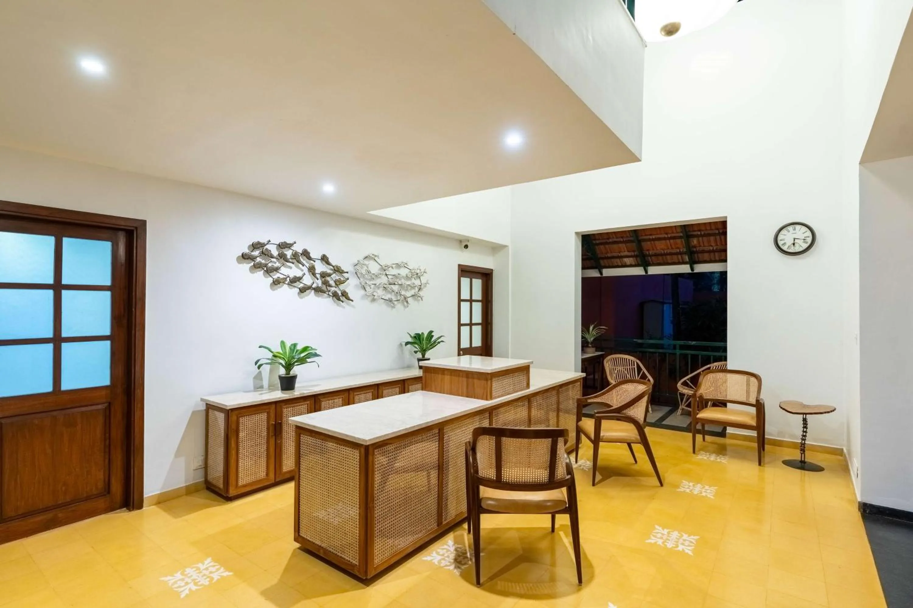 Lobby or reception in Mandrem Beach Resort, a member of Radisson Individuals Retreat