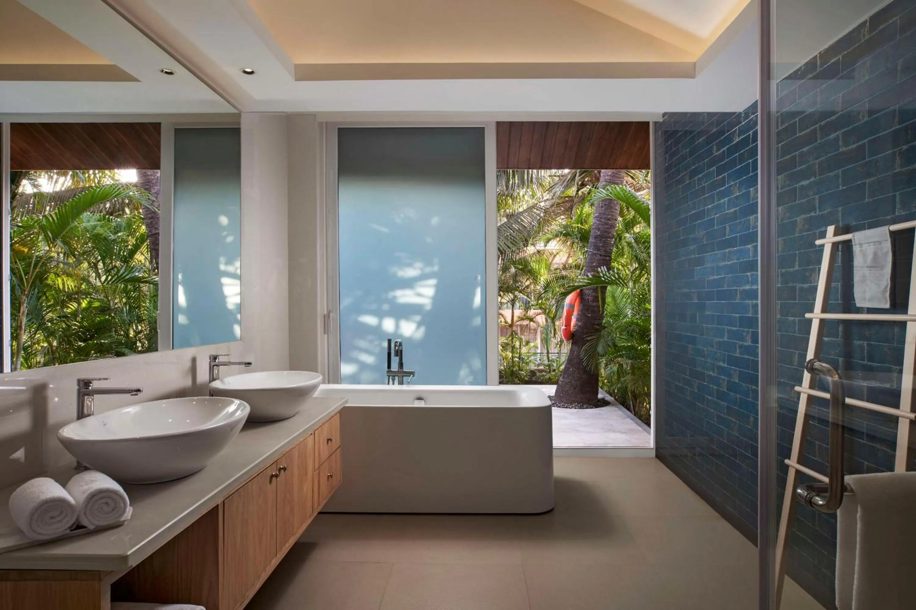 Bathroom in Mandrem Beach Resort, a member of Radisson Individuals Retreat