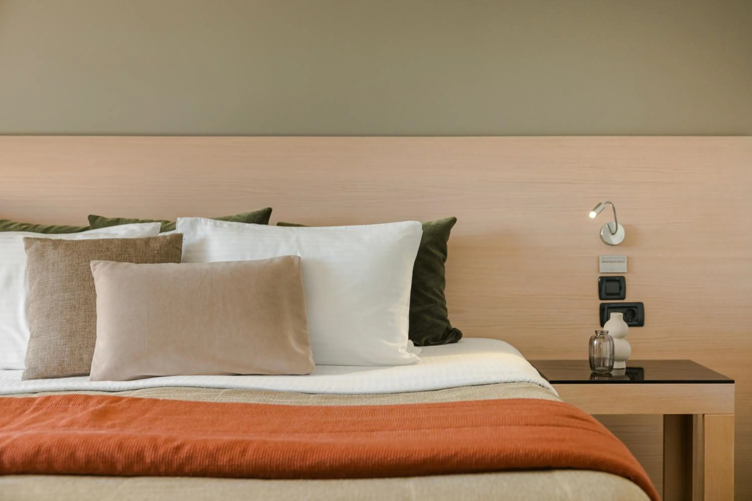 Bed in Alas Resort & Spa