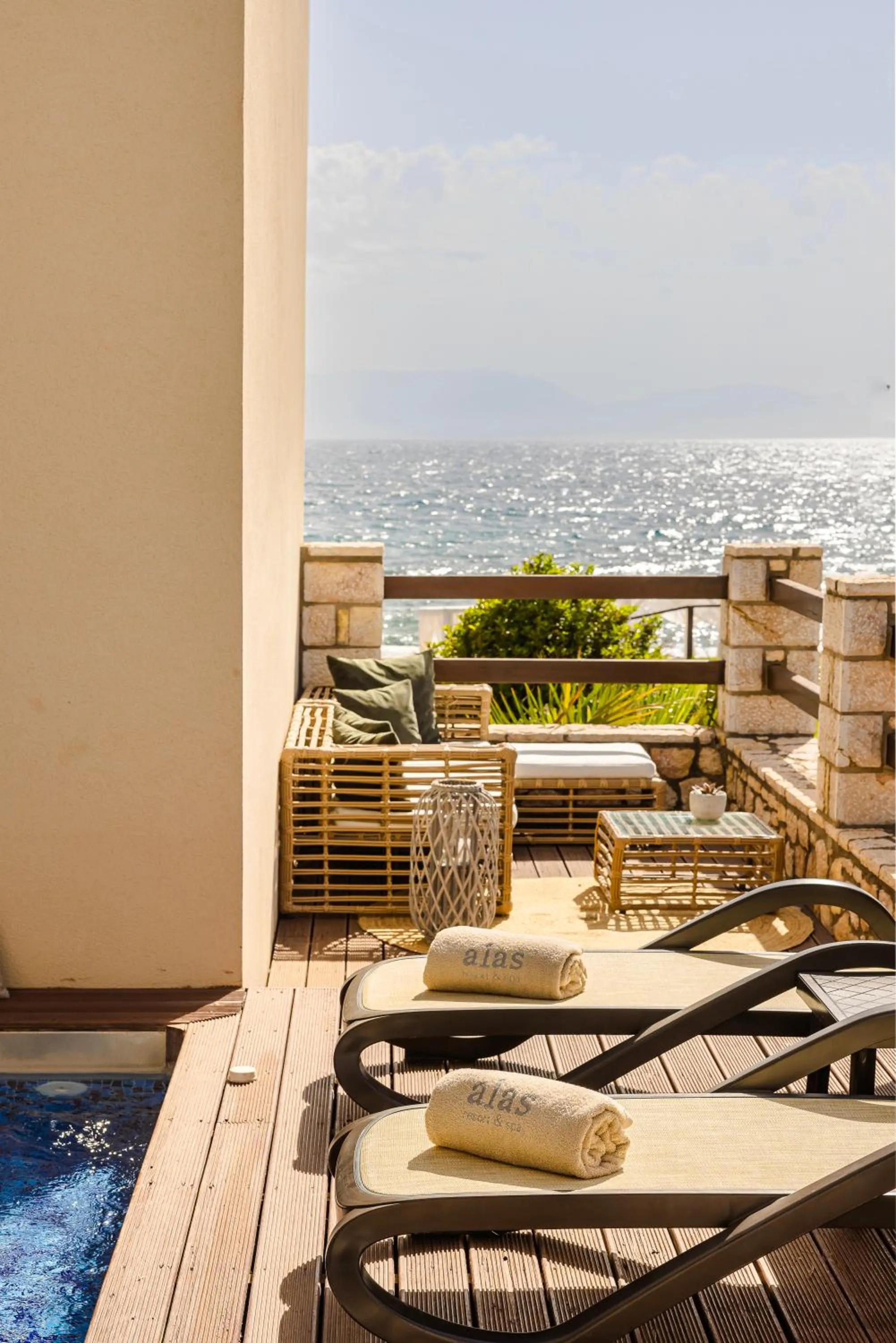 Balcony/Terrace in Alas Resort & Spa