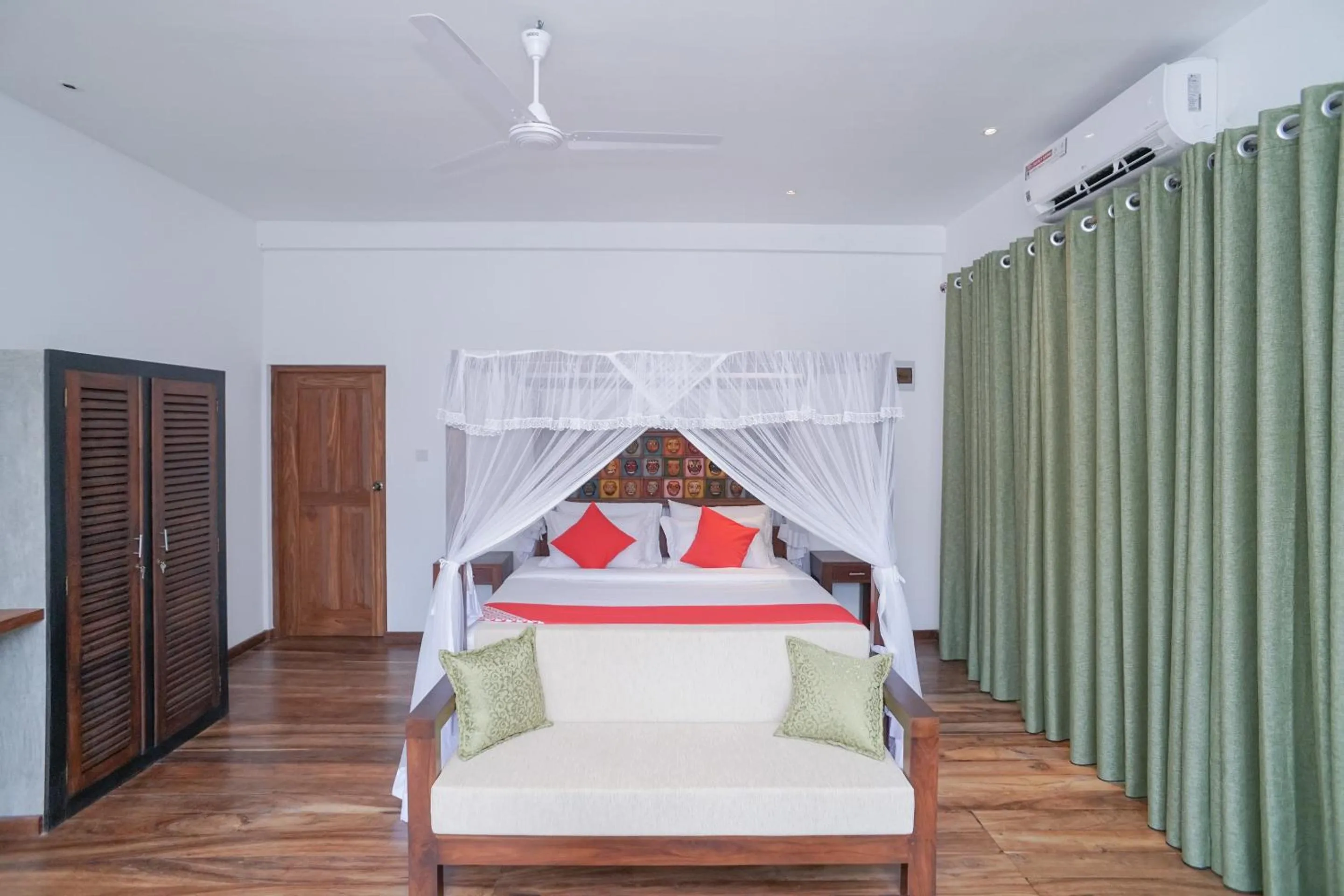 Bedroom, Bed in Green Residencies