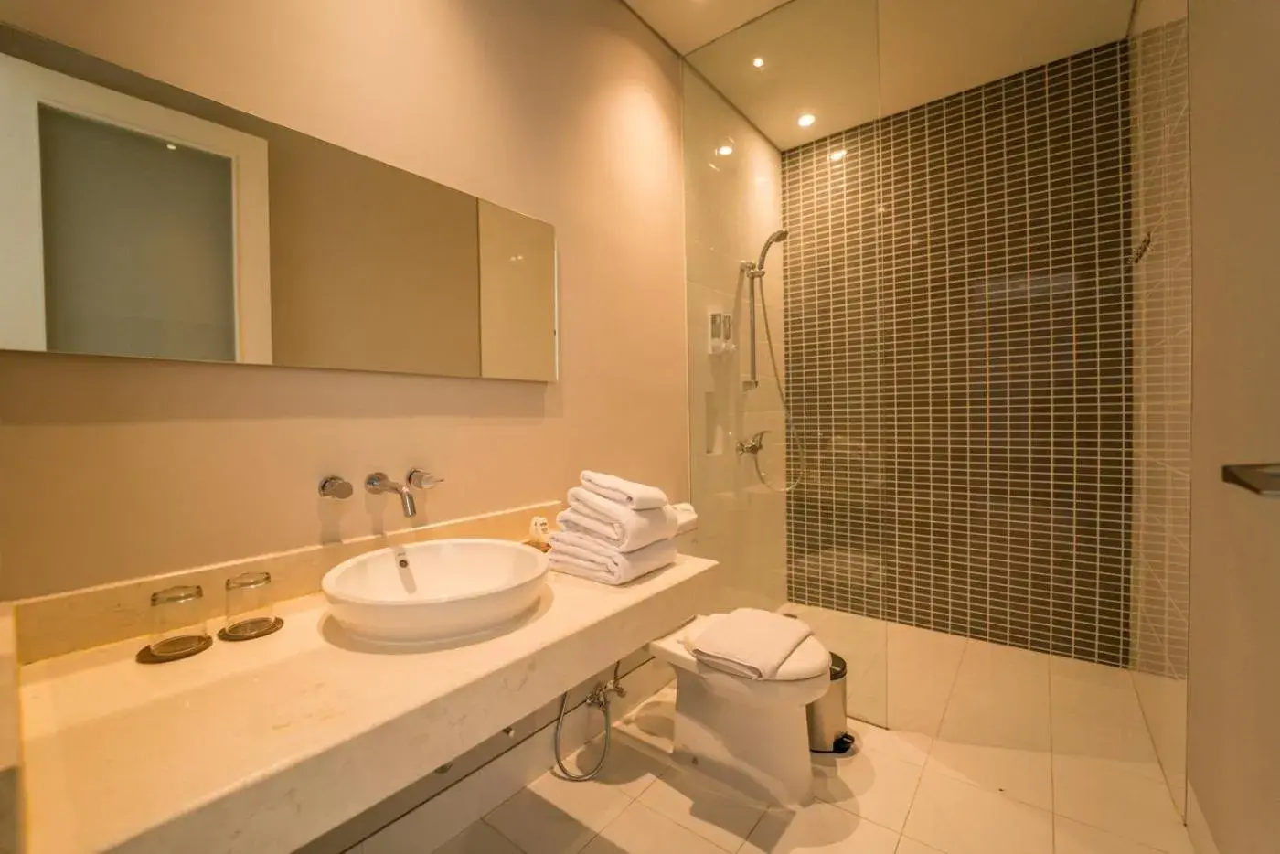 Shower in Ola Villas at Uluwatu Pecatu Shower in Ola Villas at Uluwatu Pecatu