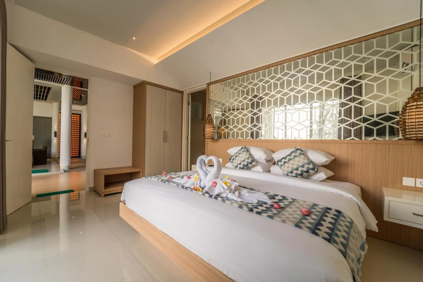 TV and multimedia, Bed in Ola Villas at Uluwatu Pecatu