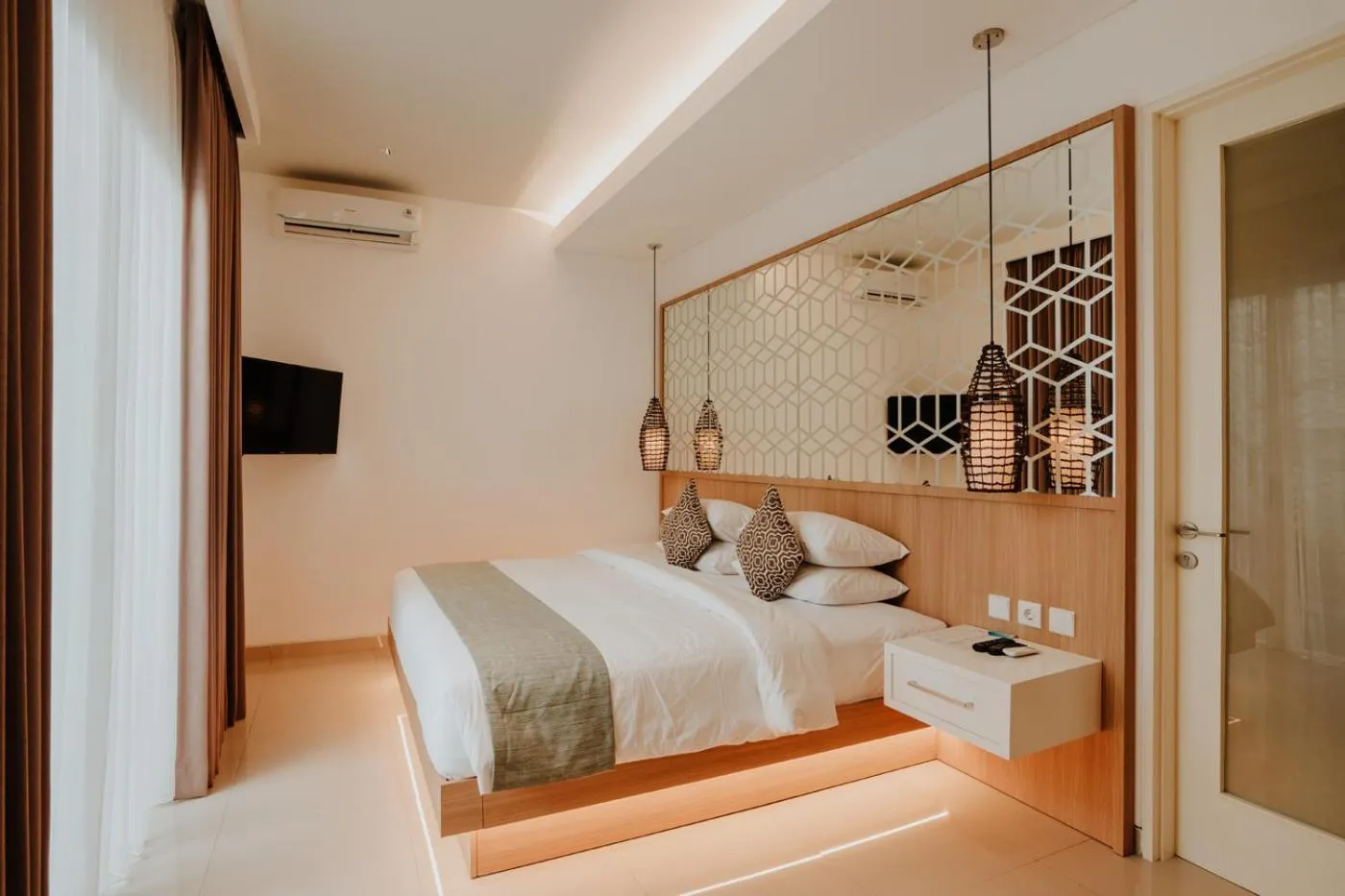 Bed in Ola Villas at Uluwatu Pecatu