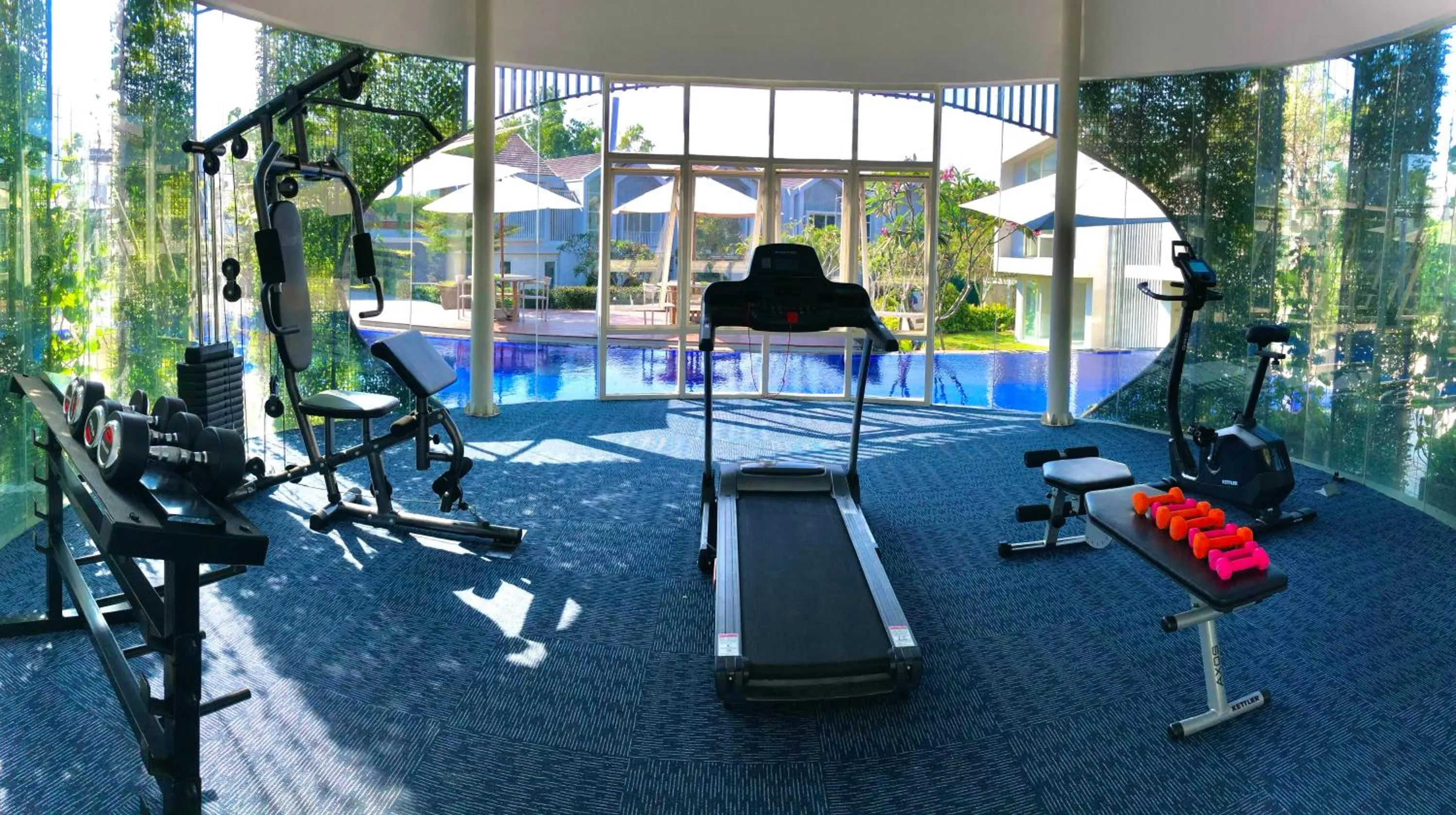 Fitness centre/facilities in Ola Villas at Uluwatu Pecatu