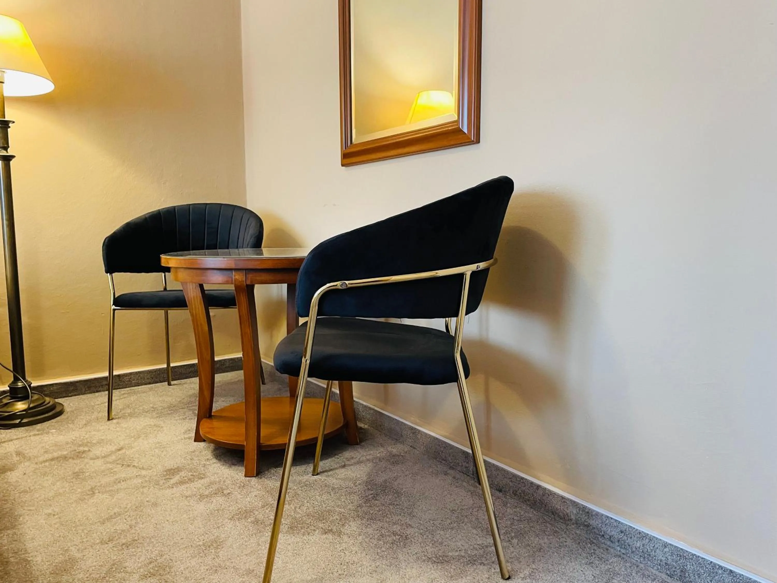 Seating area in Hotel Majovey