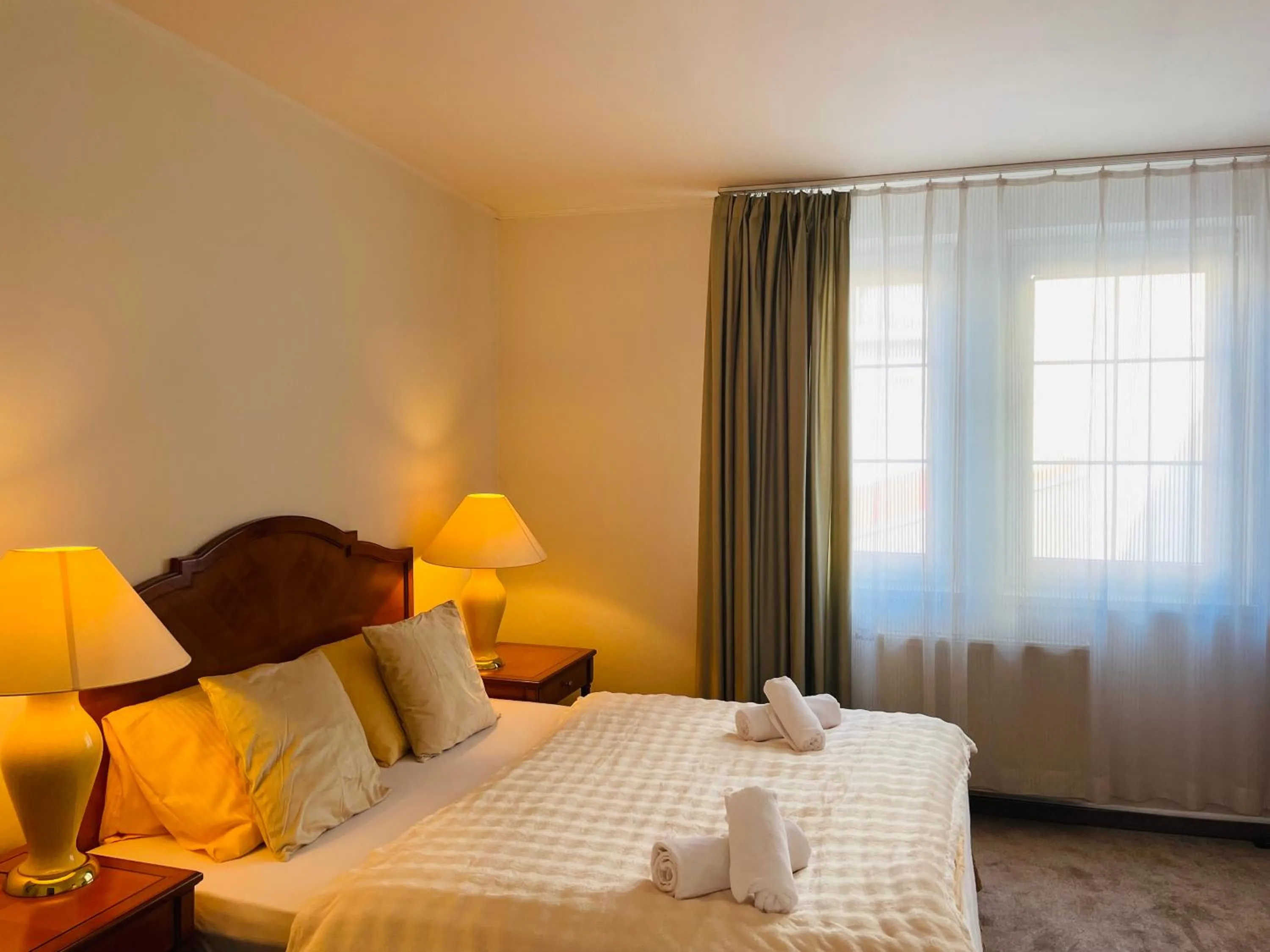 Decorative detail, Bed in Hotel Majovey