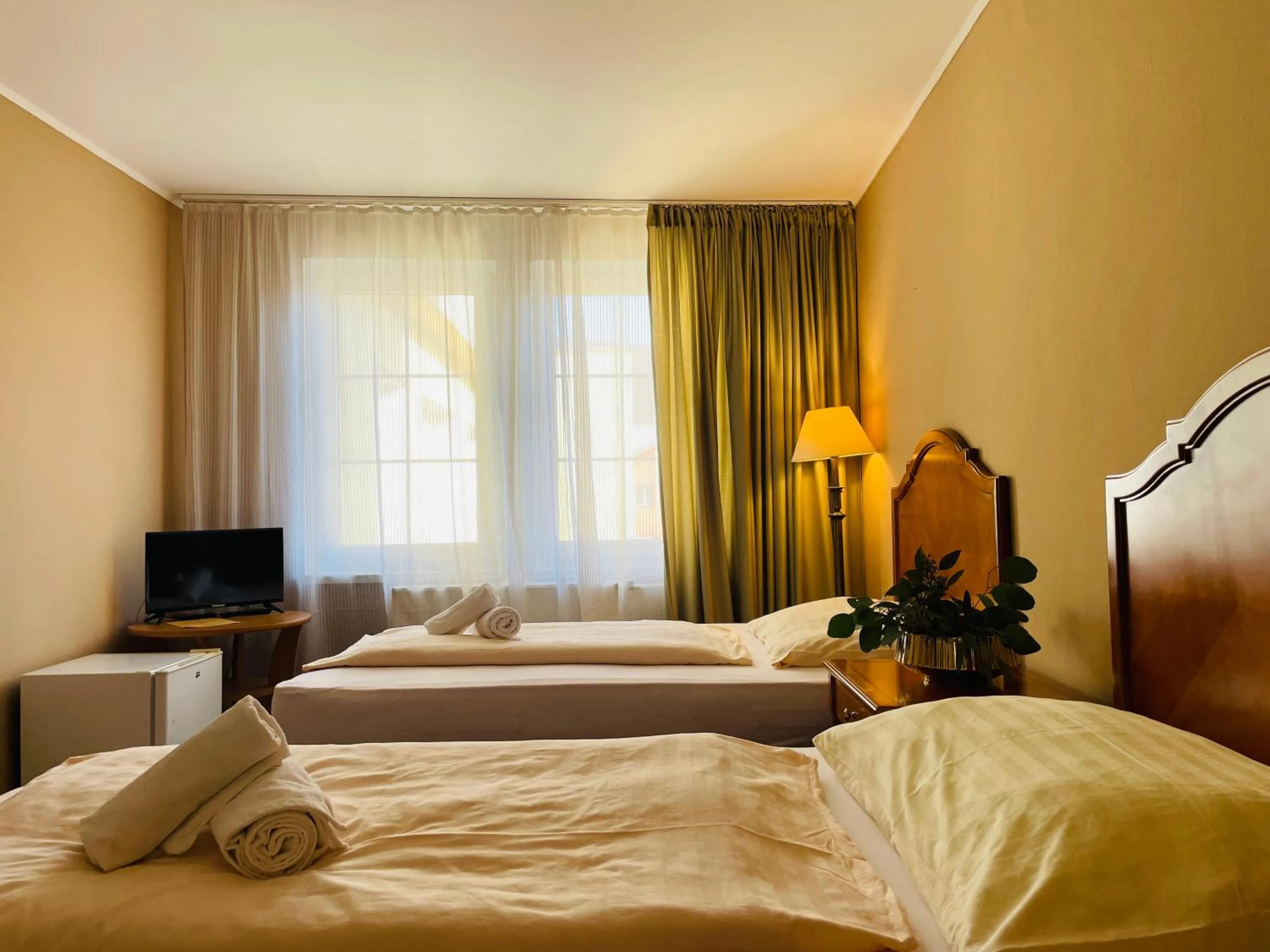 Decorative detail, Bed in Hotel Majovey