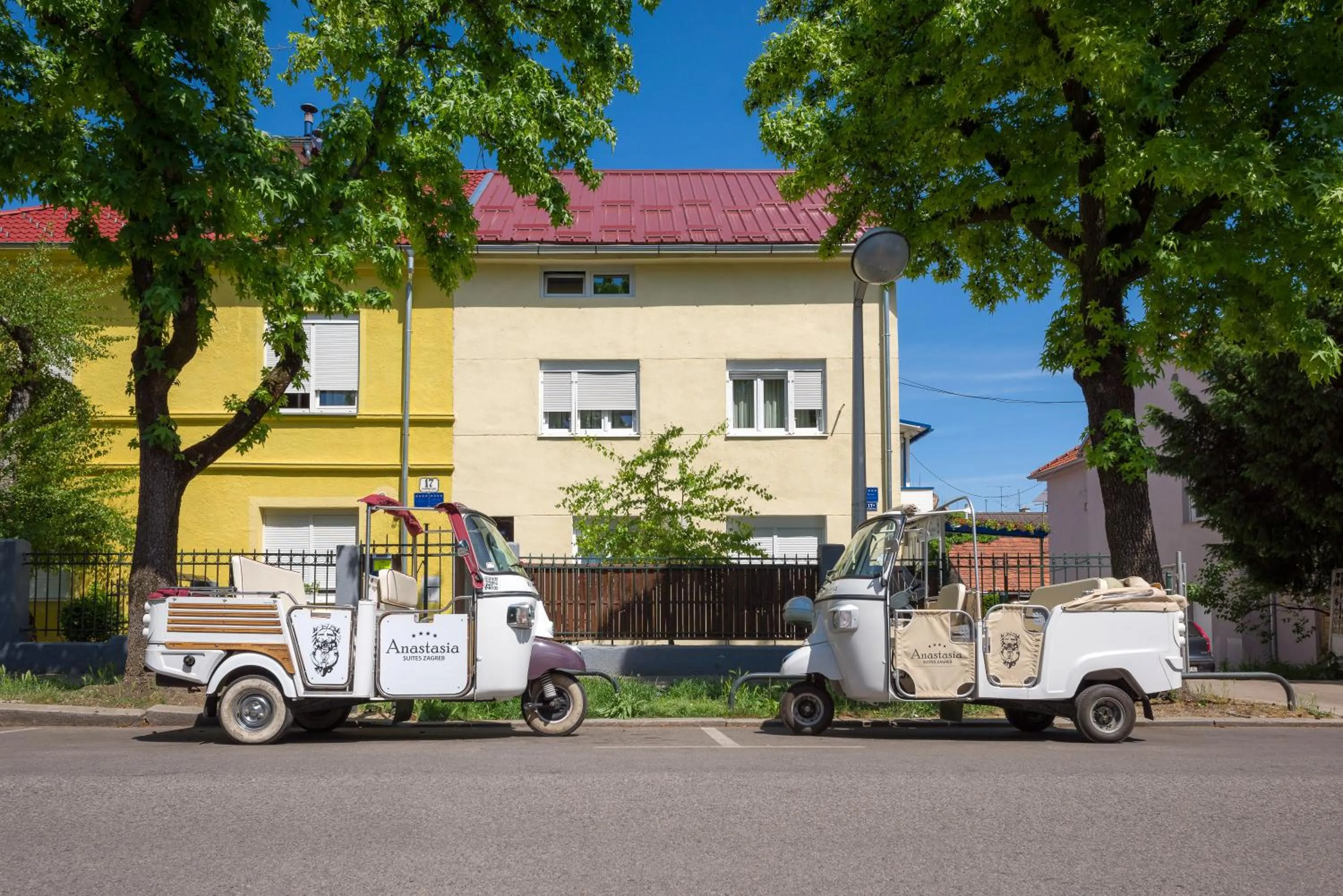 Facade/entrance in Anastasia Suites Zagreb