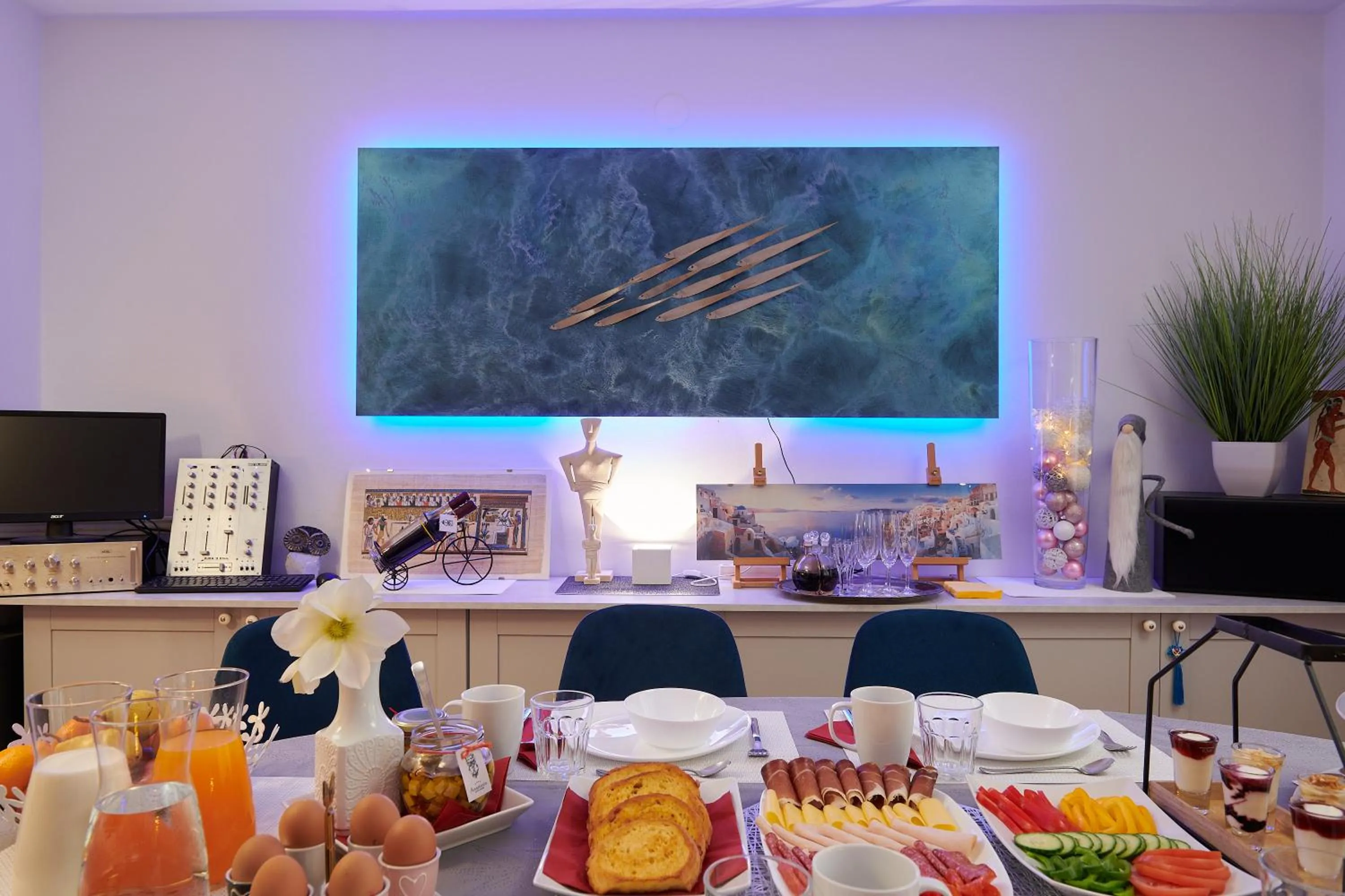 Food and drinks in Anastasia Suites Zagreb