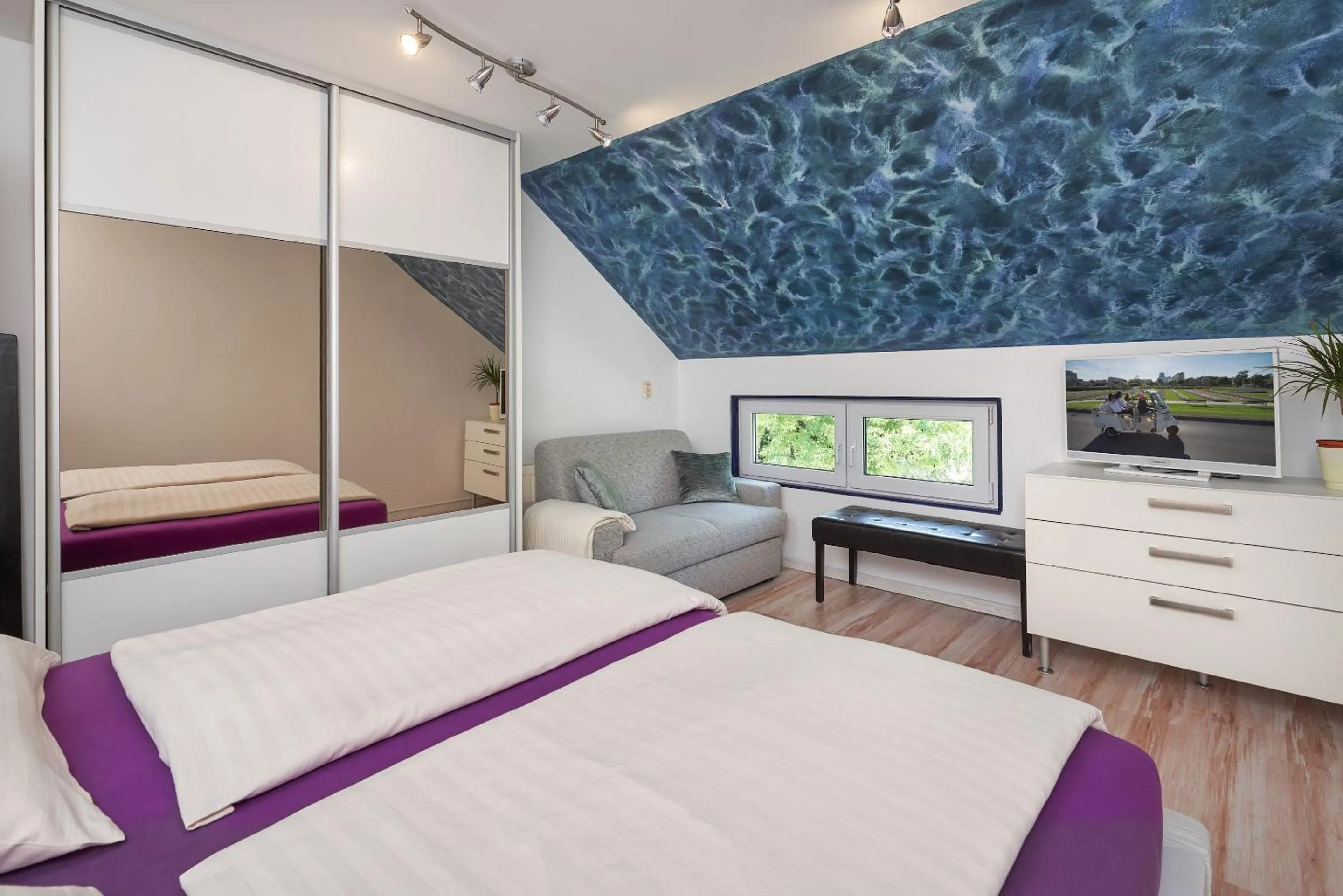 Bedroom, Bed in Anastasia Suites Zagreb