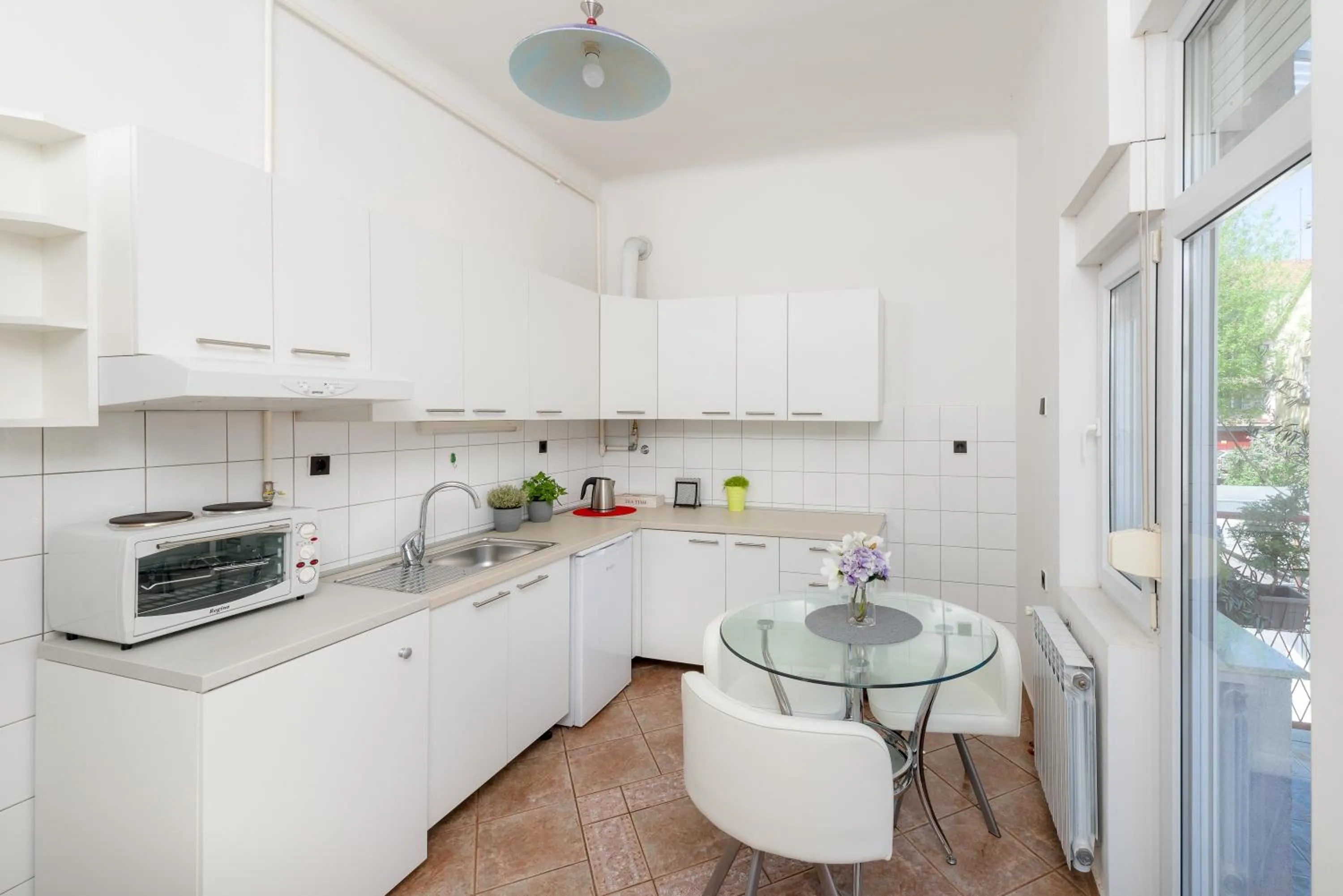 Kitchen or kitchenette in Anastasia Suites Zagreb