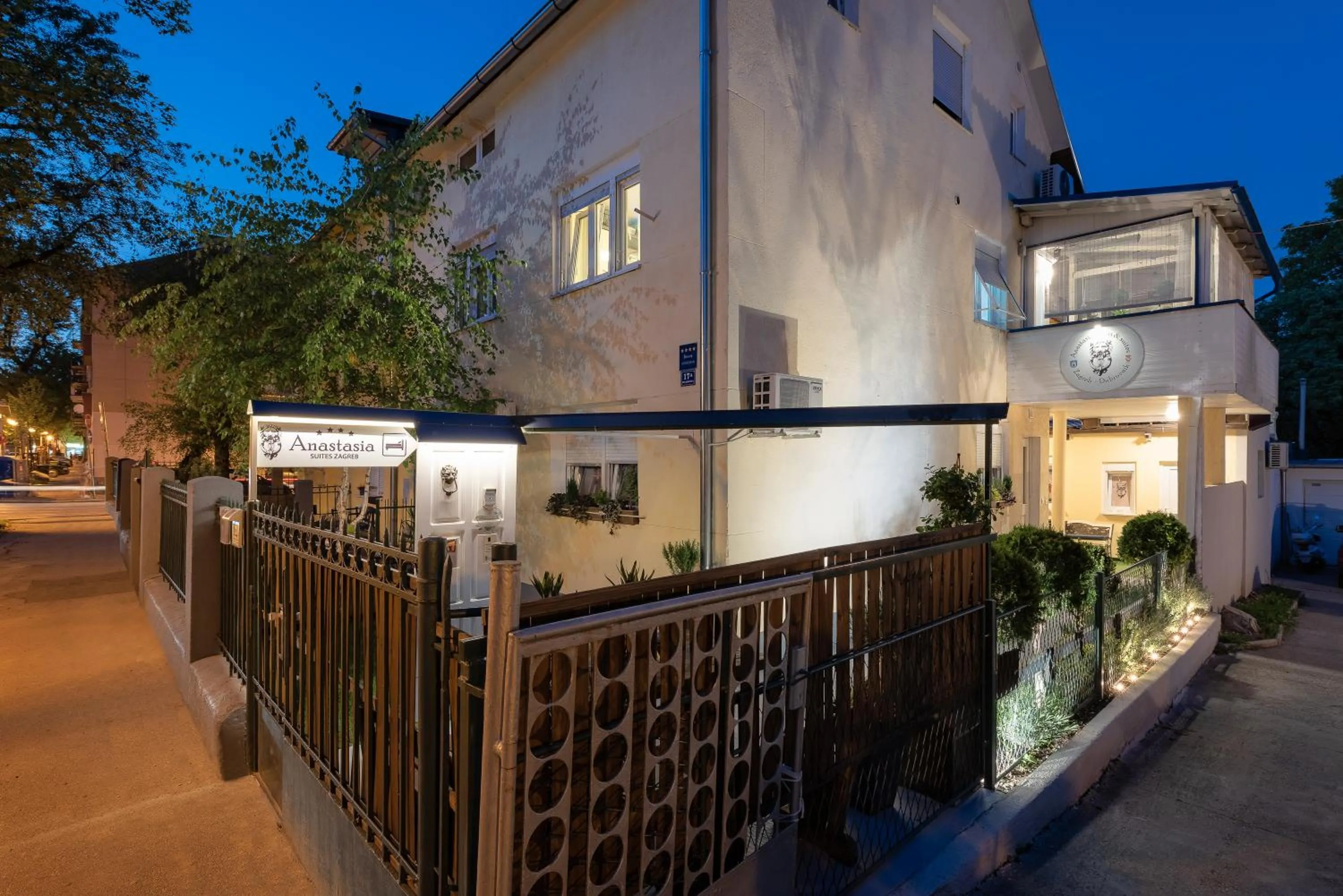 Property building in Anastasia Suites Zagreb