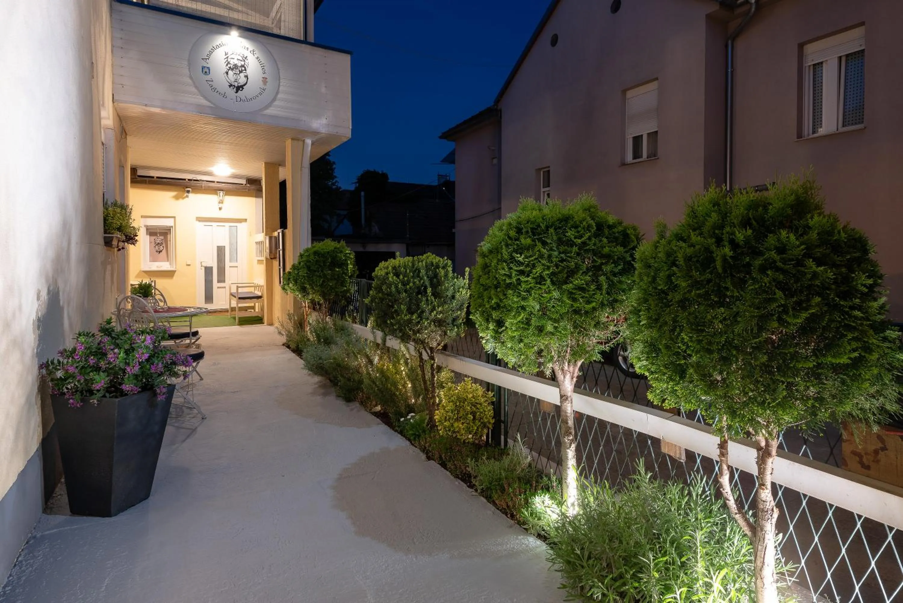 Facade/entrance in Anastasia Suites Zagreb