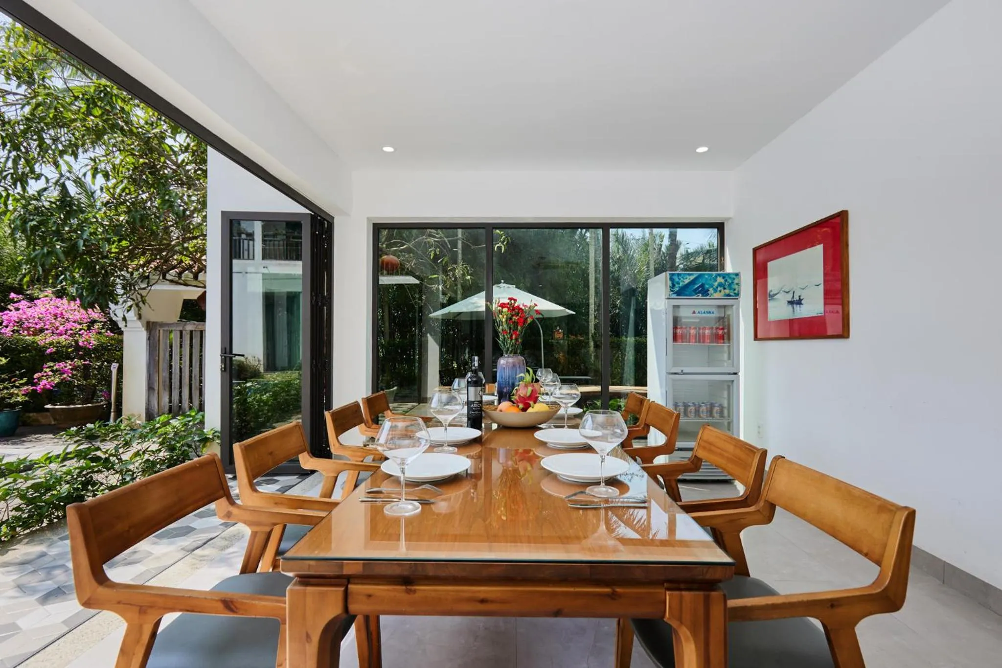 Dining area in Chieu Ha Village Riverside - Hoi An