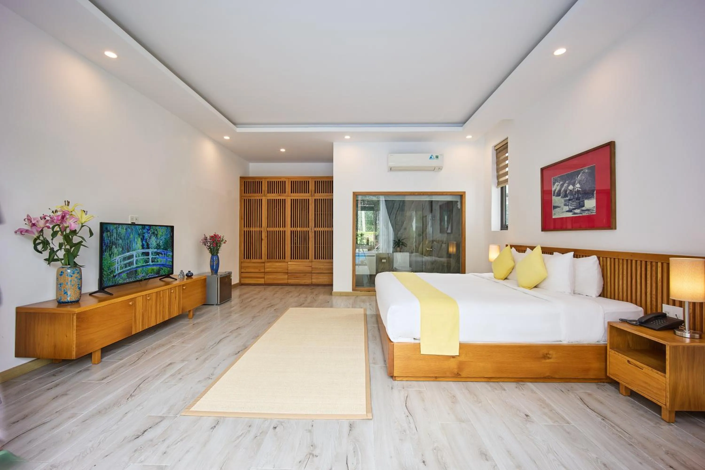 Shower, Bed in Chieu Ha Village Riverside - Hoi An