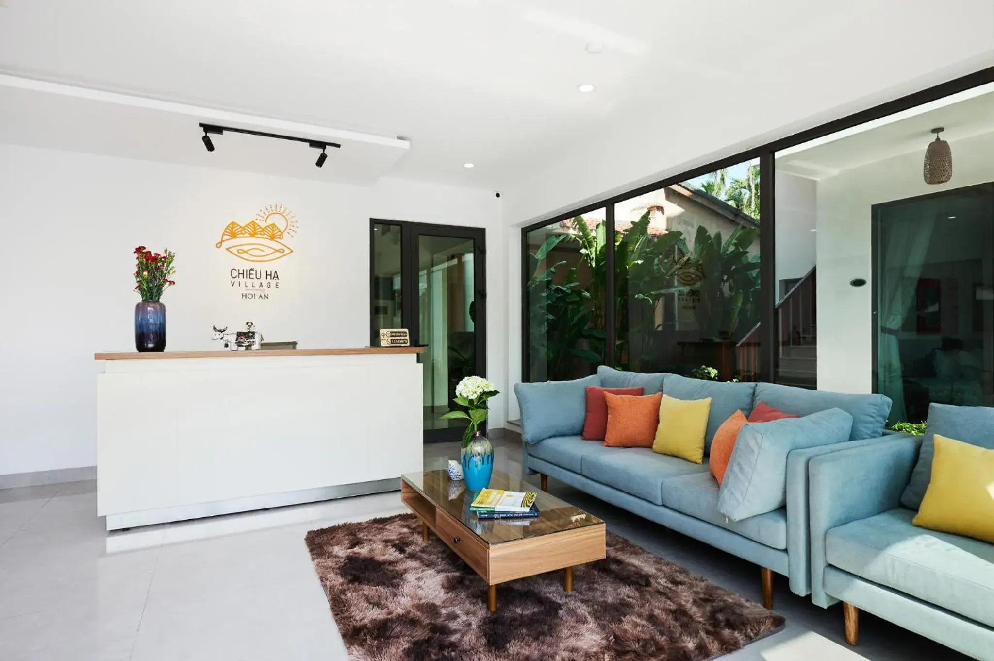 Lobby or reception in Chieu Ha Village Riverside - Hoi An Lobby or reception in Chieu Ha Village Riverside - Hoi An