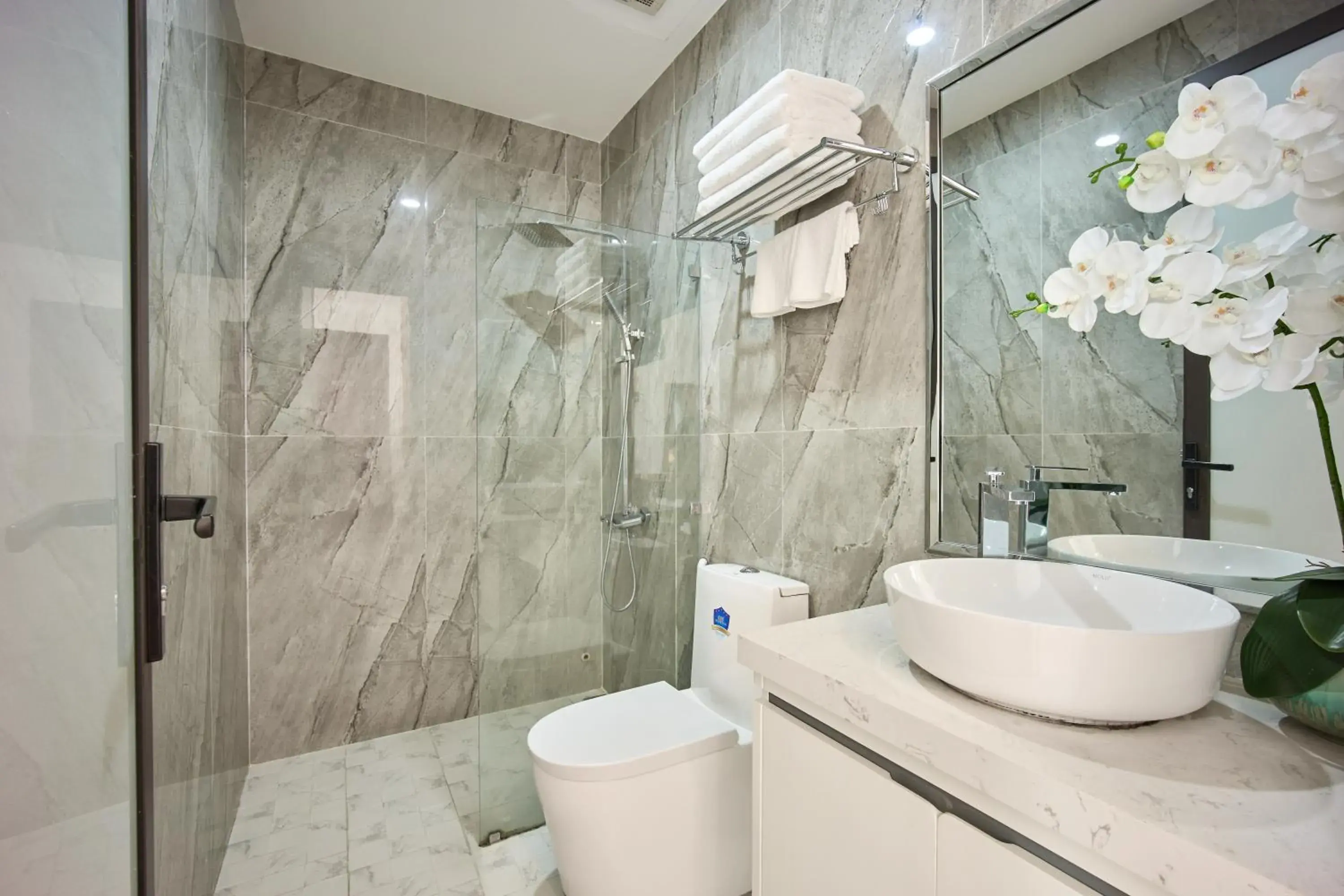 Bathroom in Chieu Ha Village Riverside - Hoi An Bathroom in Chieu Ha Village Riverside - Hoi An