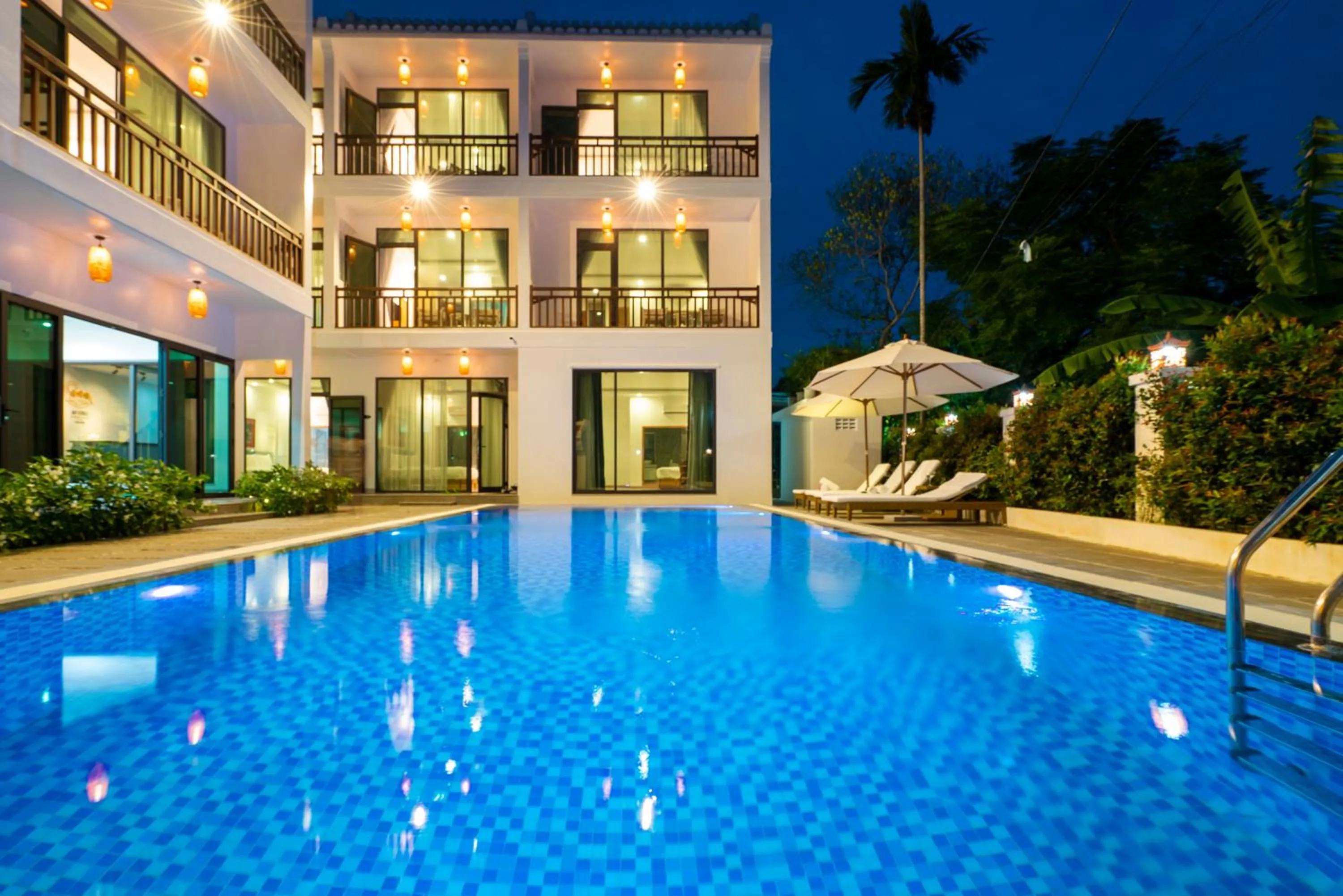 Swimming pool in Chieu Ha Village Riverside - Hoi An