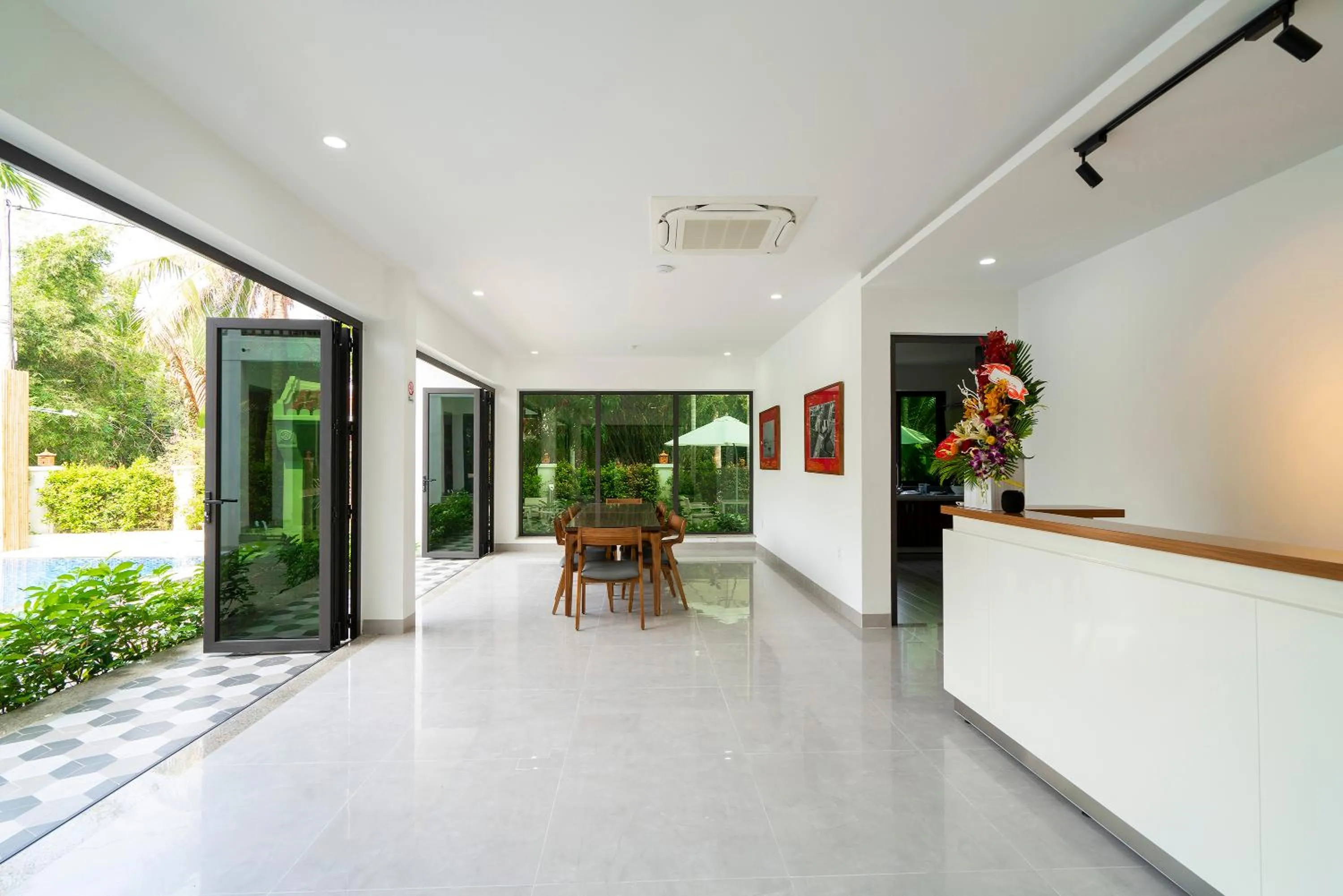 Dining area in Chieu Ha Village Riverside - Hoi An
