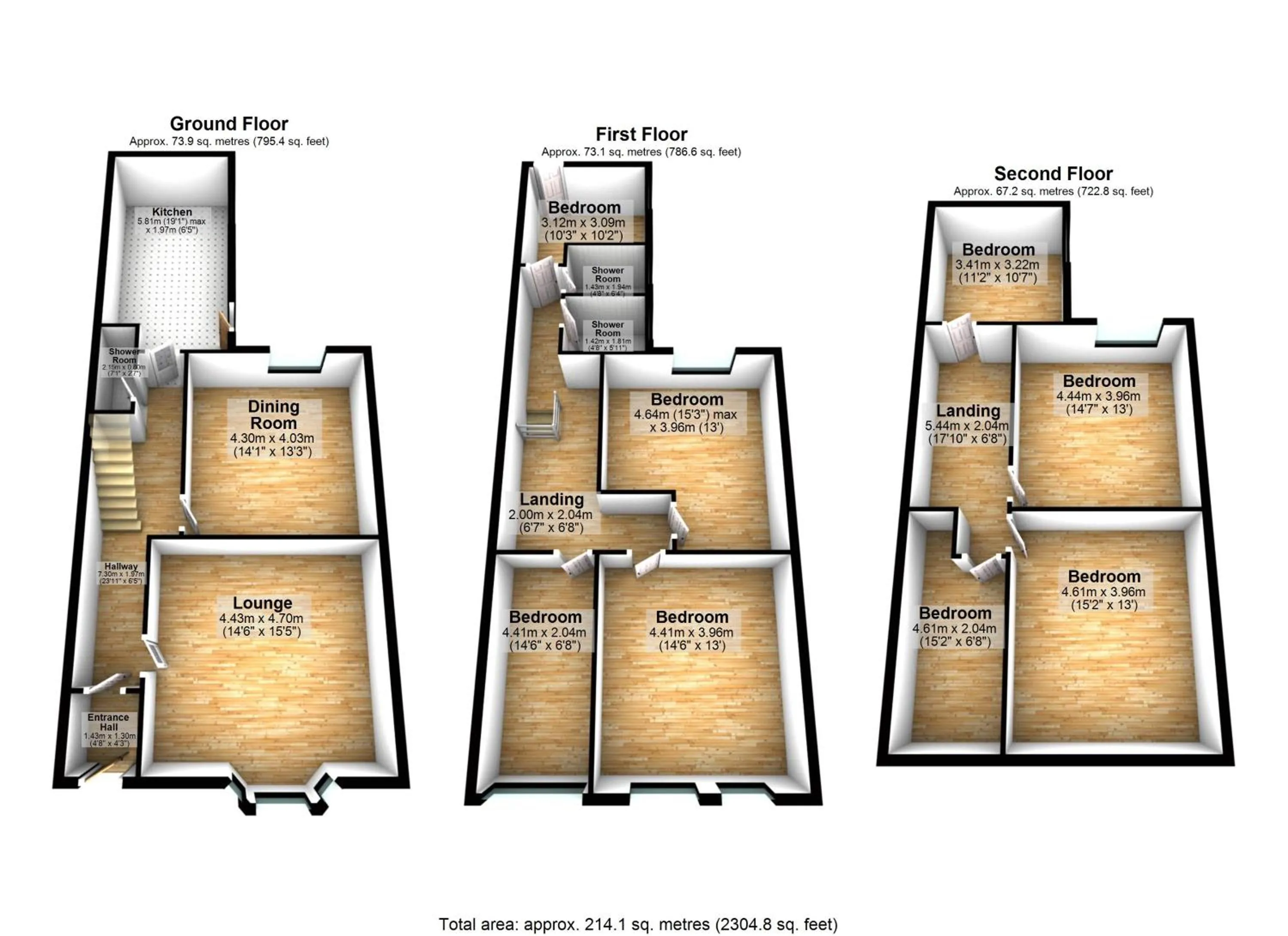 Floor plan in Callerton House