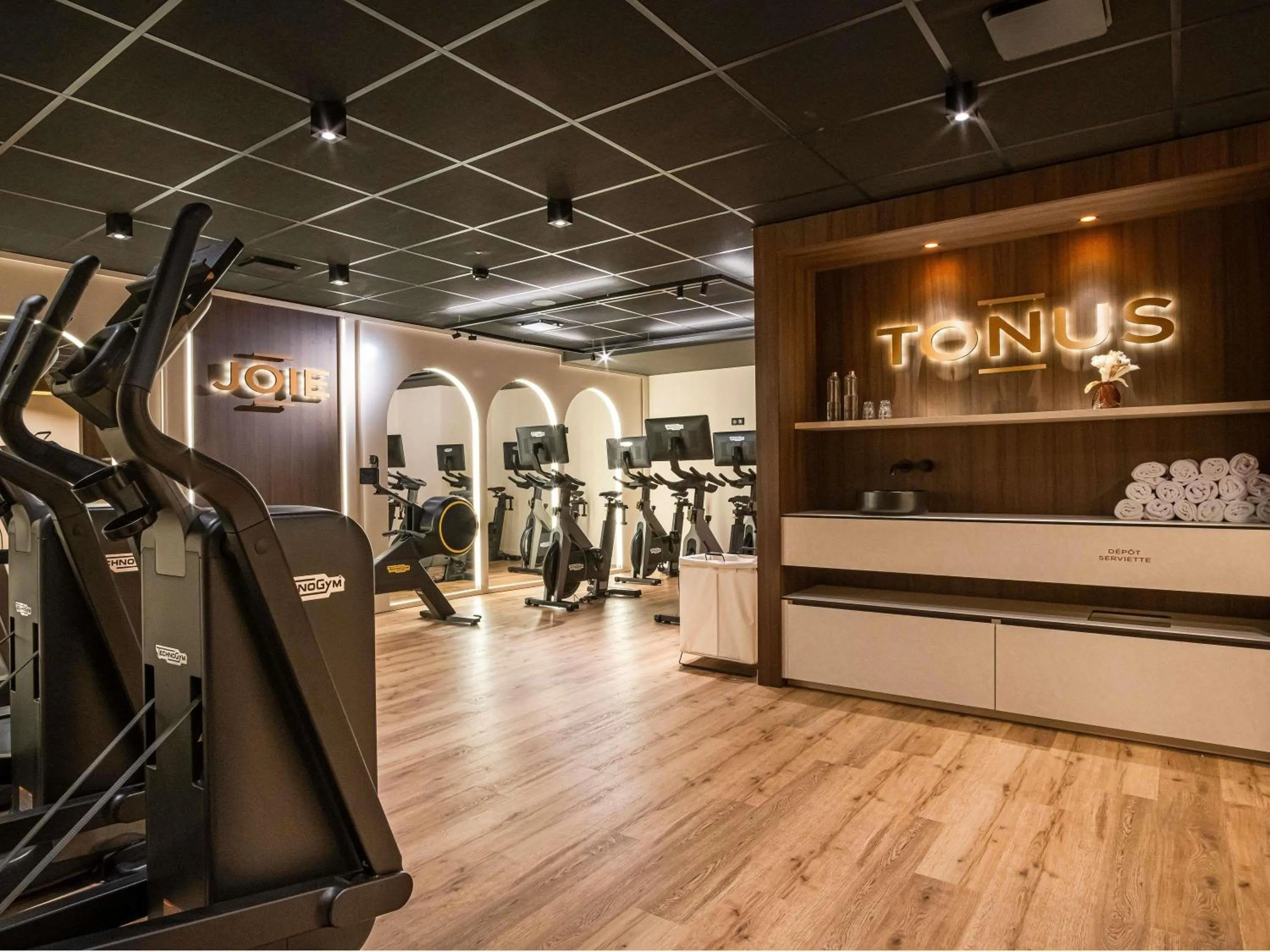 Fitness centre/facilities in Mercure Saint-Lary