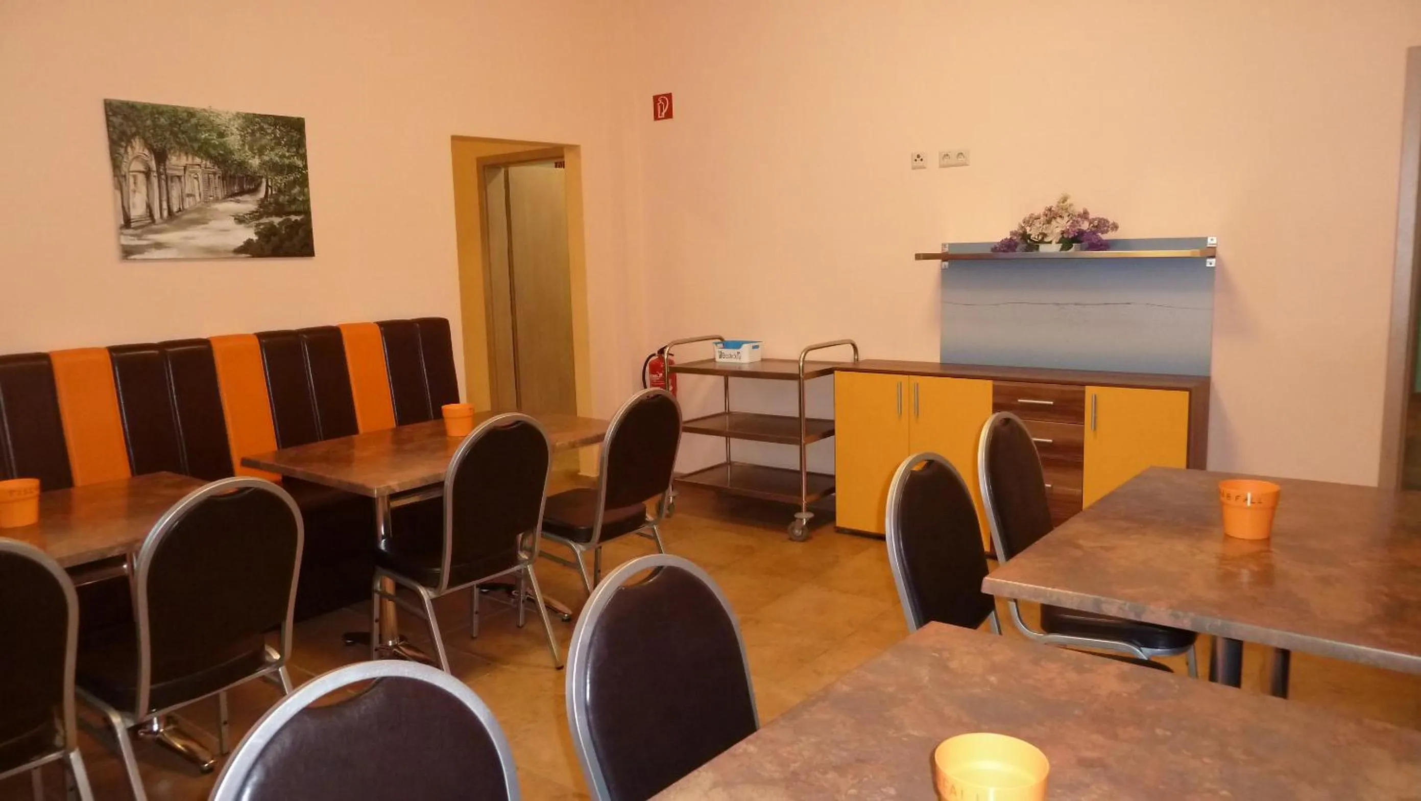 Dining area in Hotel Wittenberg-Hotel Garni