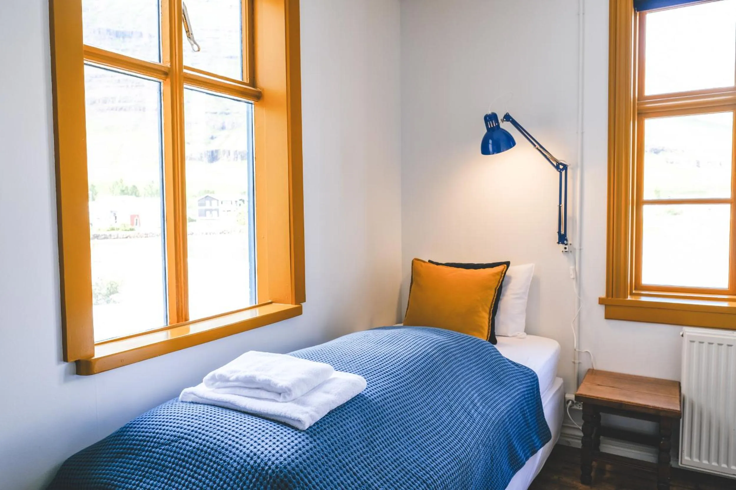 Bedroom, Bed in Snæfell - Hotel by Aldan