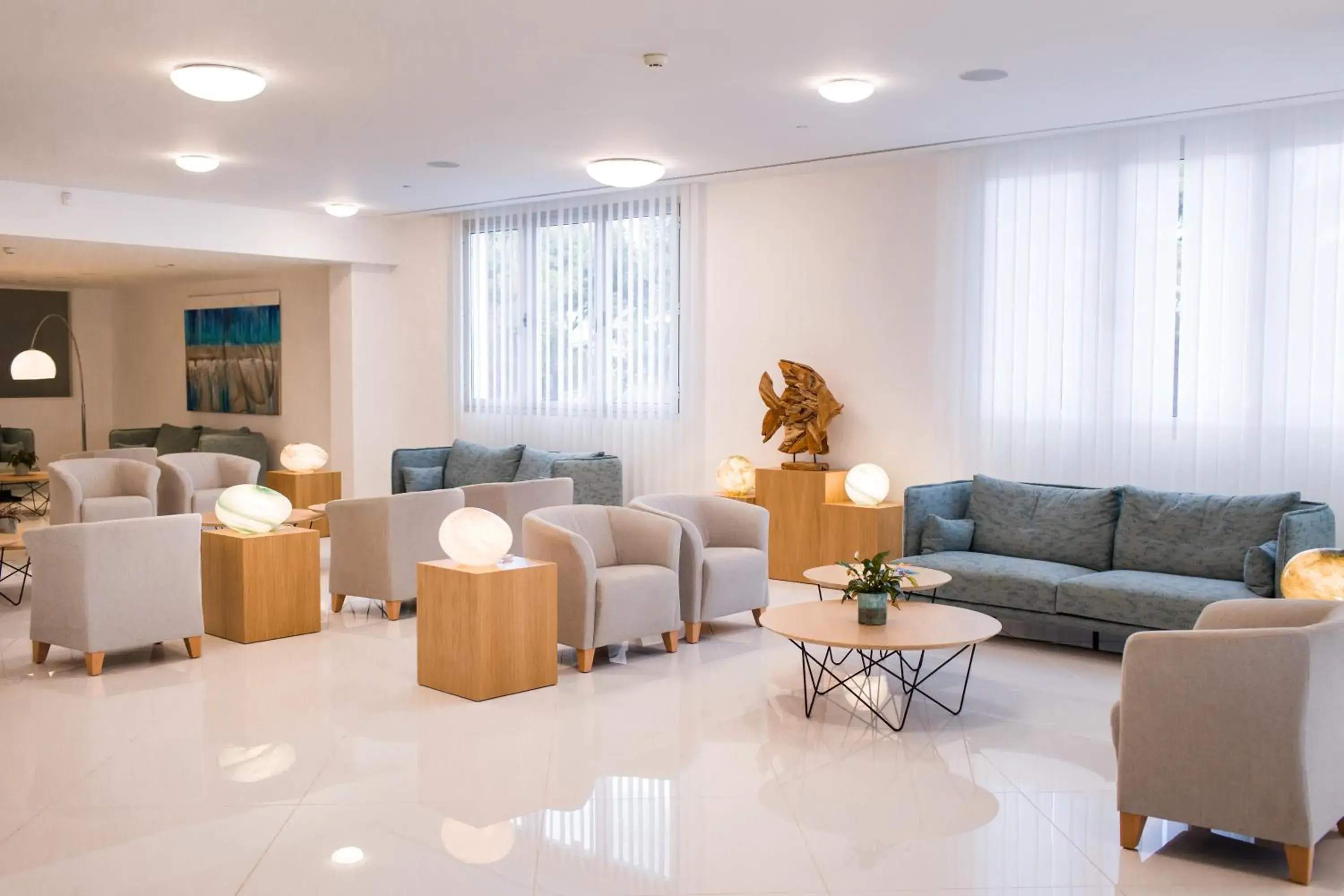 Lobby or reception in Gran Sagitario Lobby or reception in Gran Sagitario