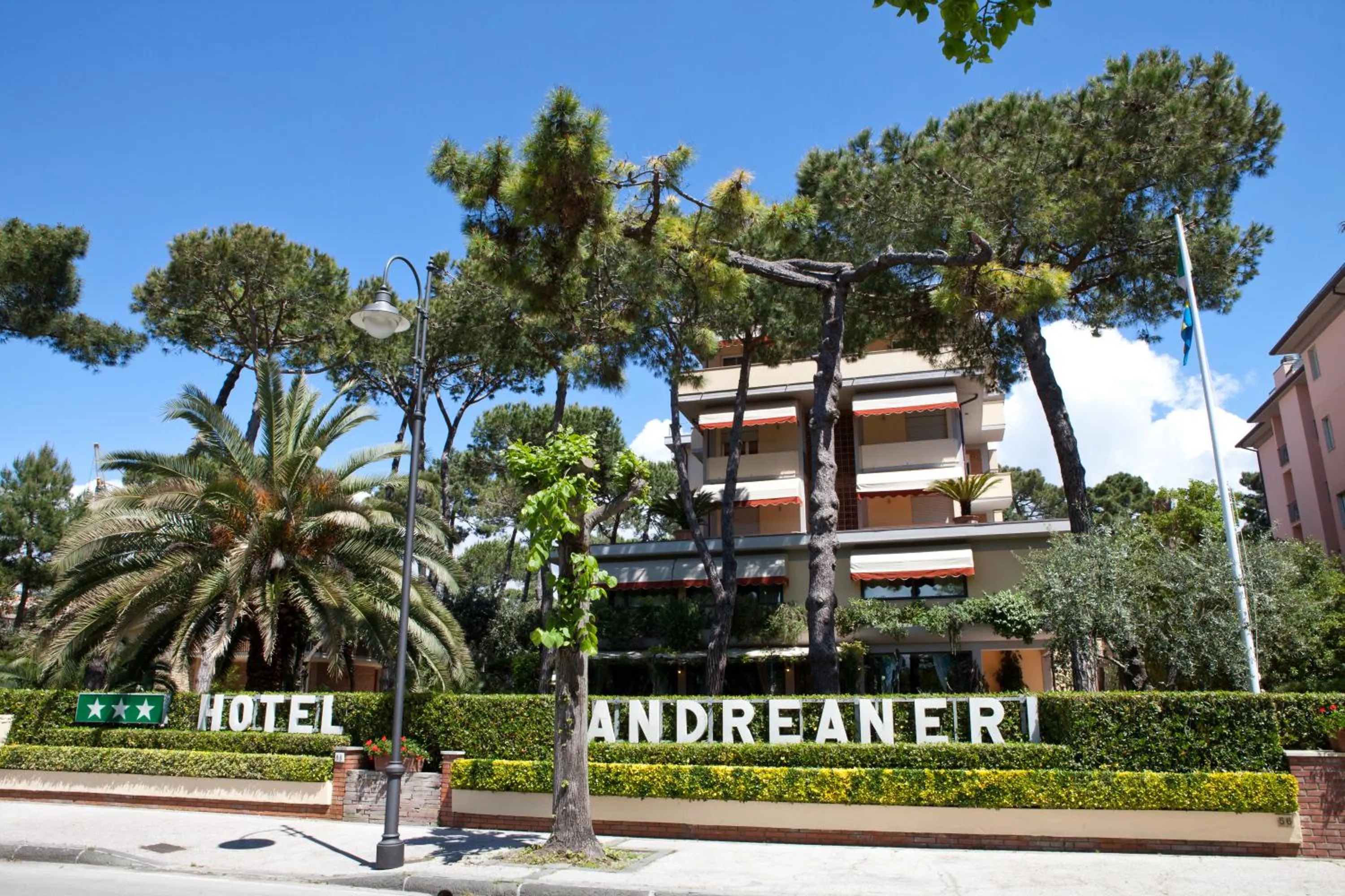 Property logo or sign in Hotel Andreaneri