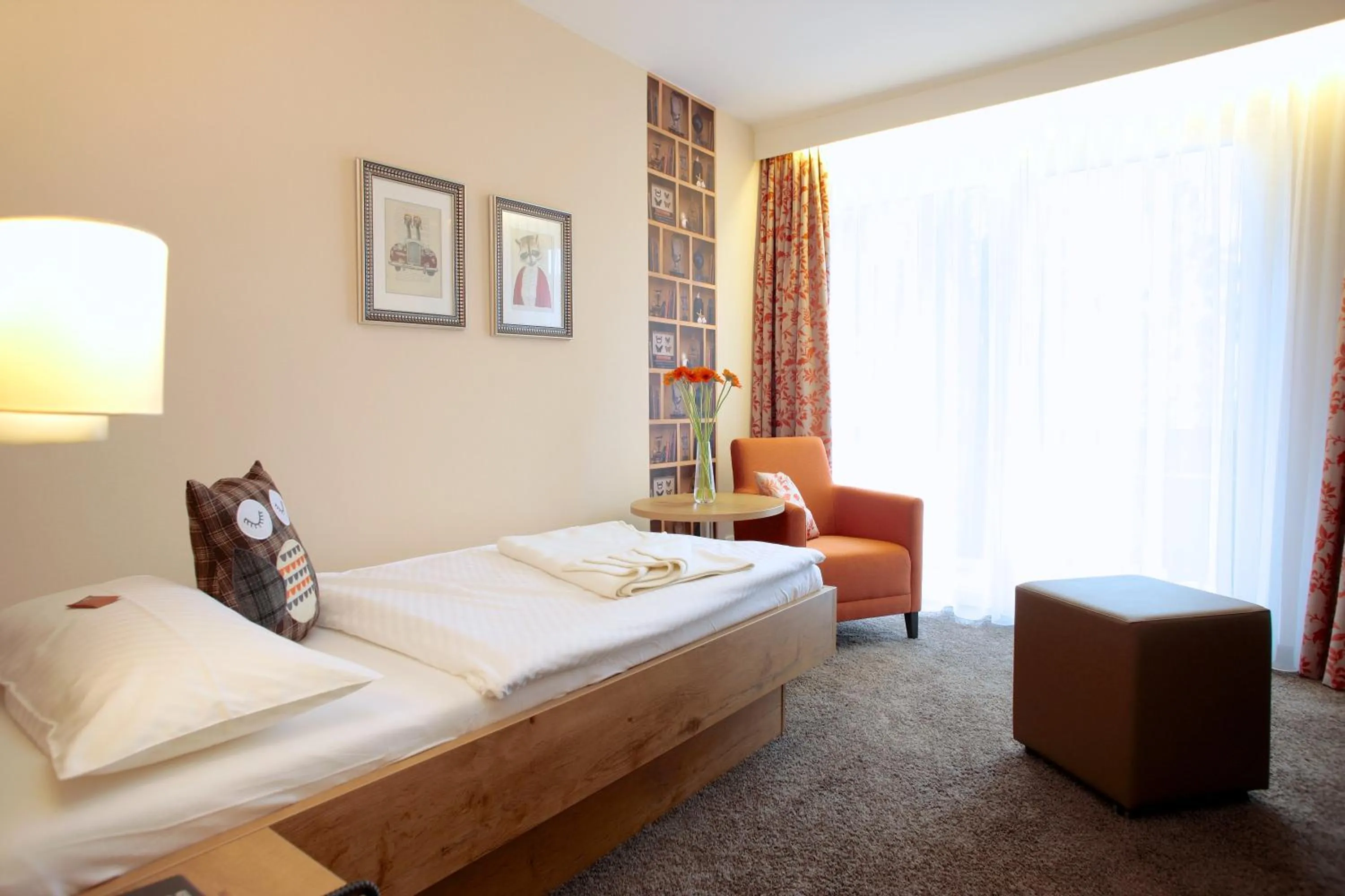 Photo of the whole room, Bed in Hotel Pension Fortuna