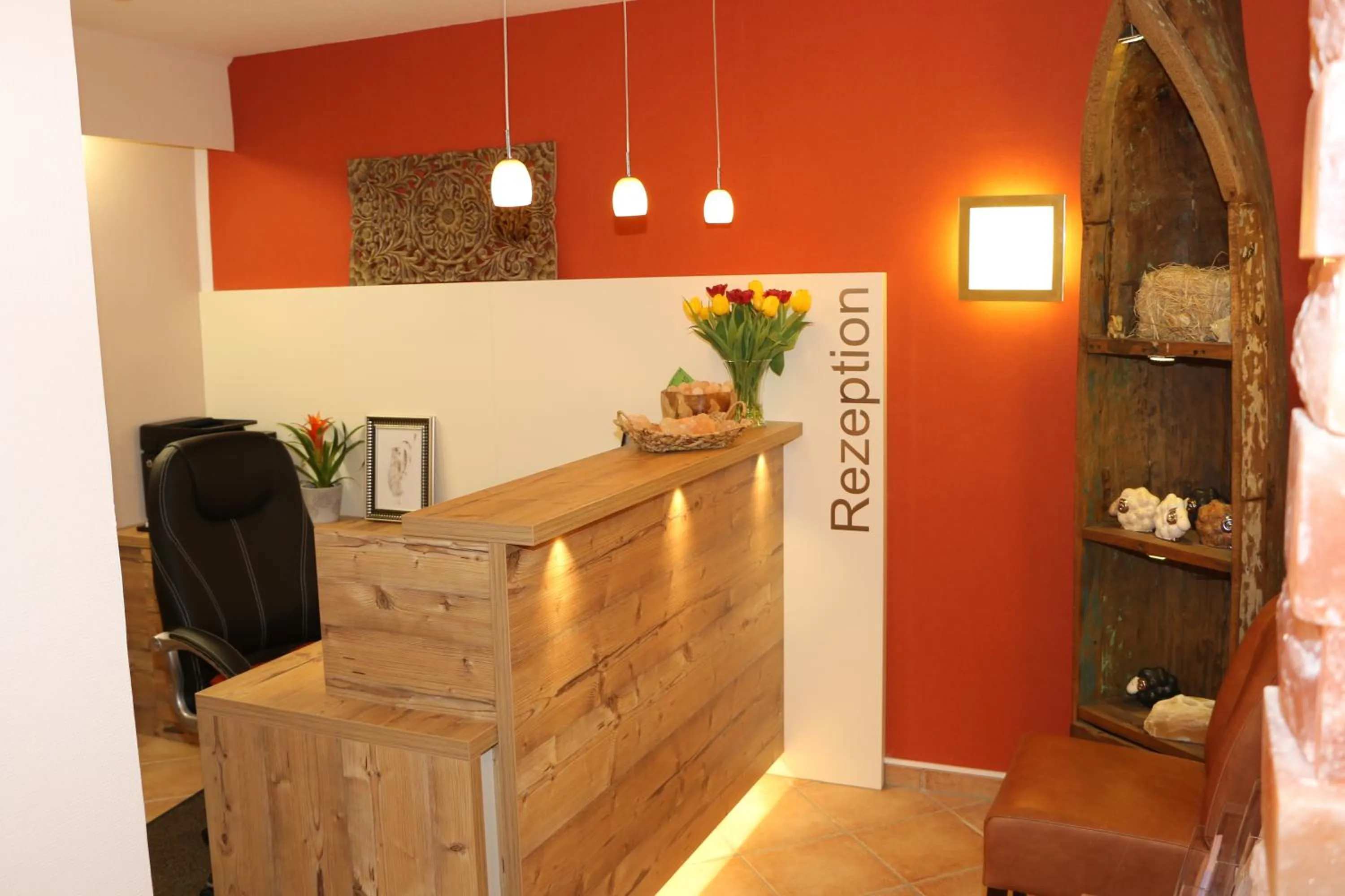 Lobby or reception in Hotel Pension Fortuna