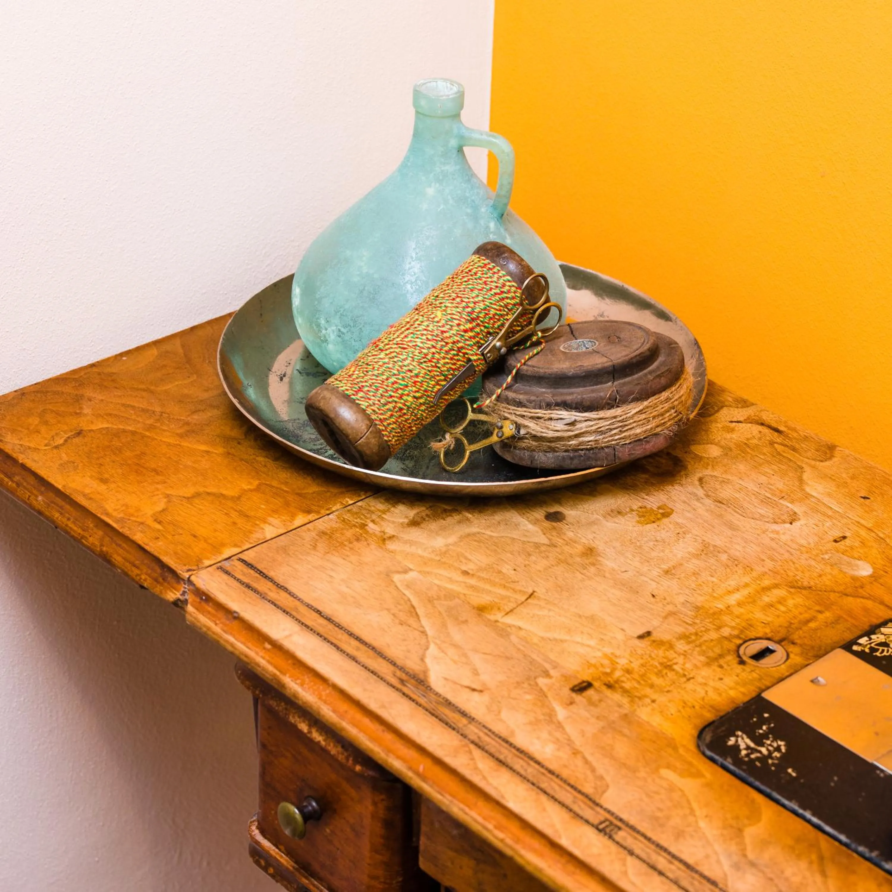 Decorative detail in Hotel Pension Fortuna