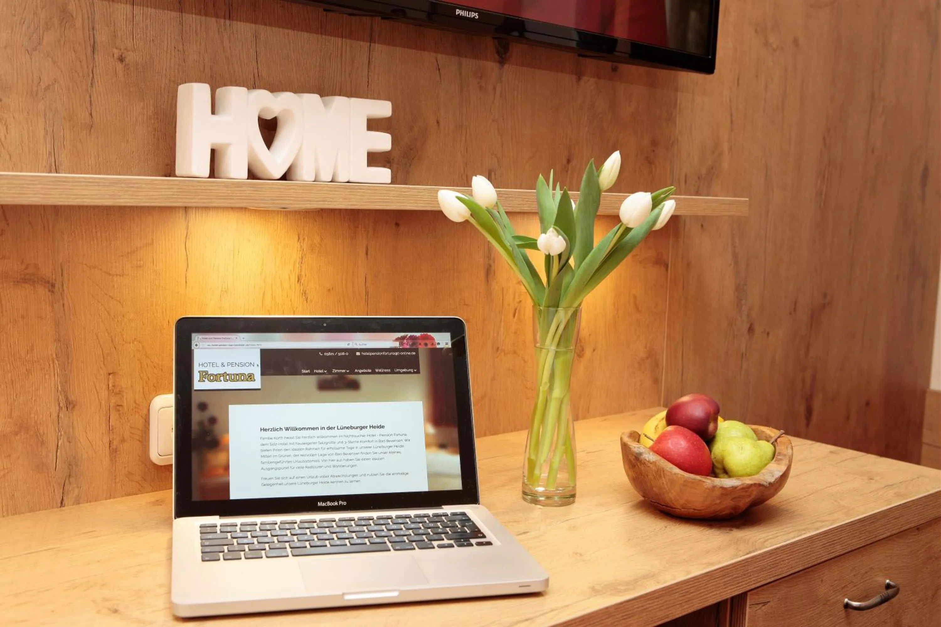 TV and multimedia in Hotel Pension Fortuna