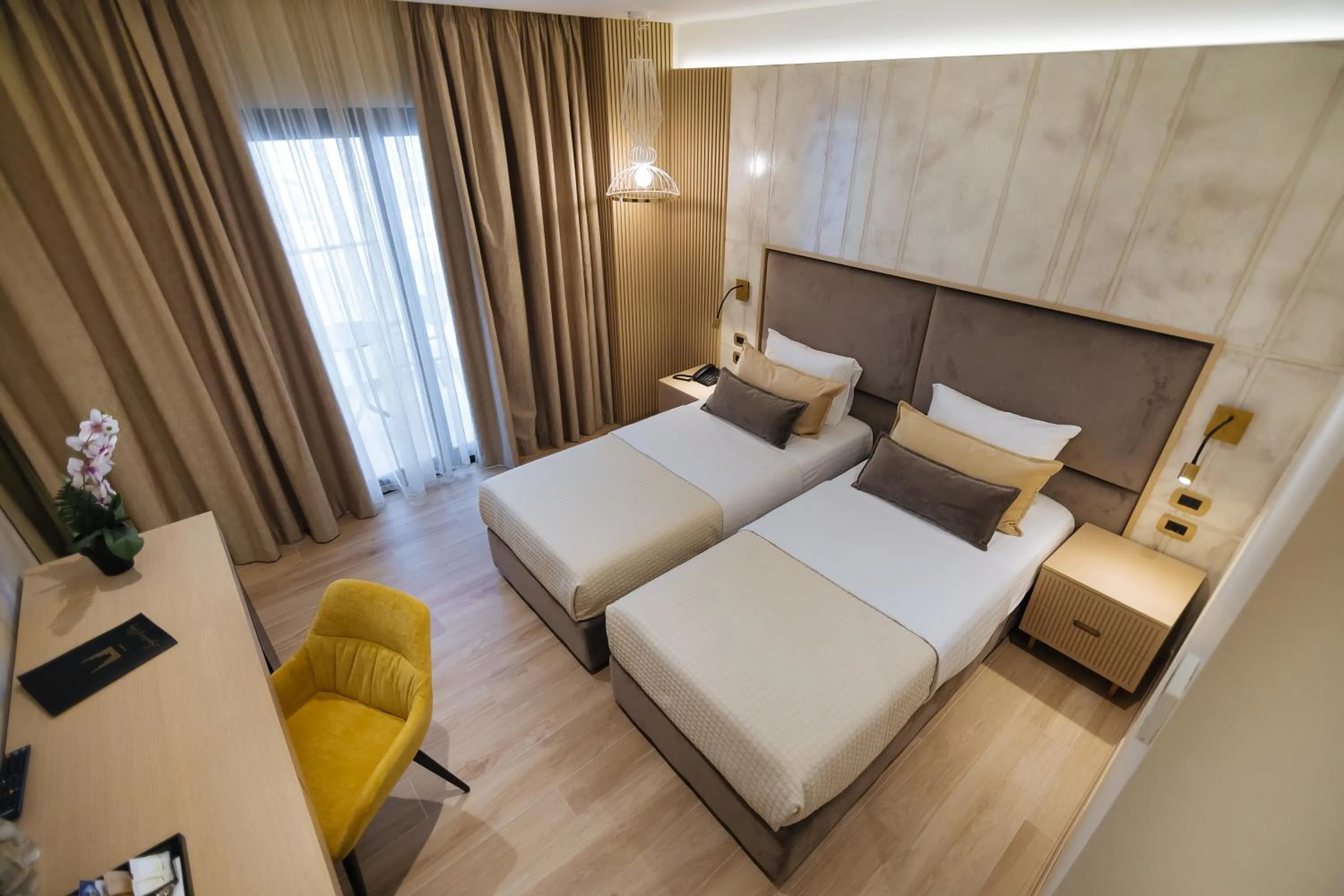 Bed in Gloria Palace Hotel & SPA