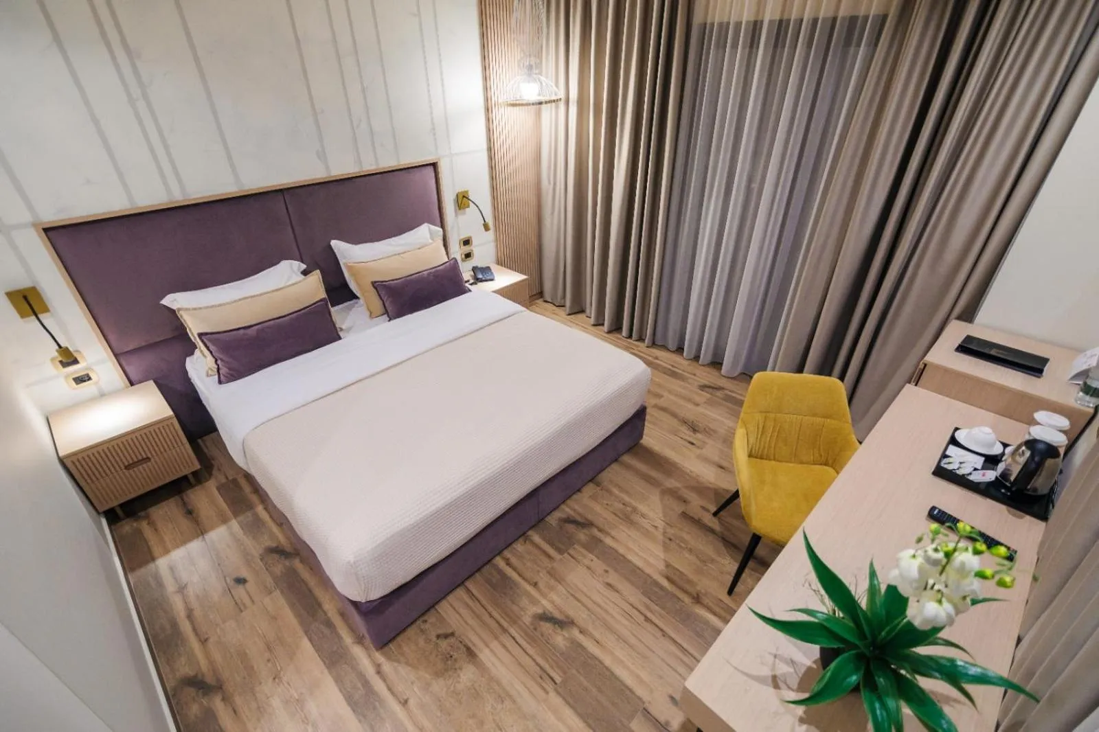 Bed in Gloria Palace Hotel & SPA