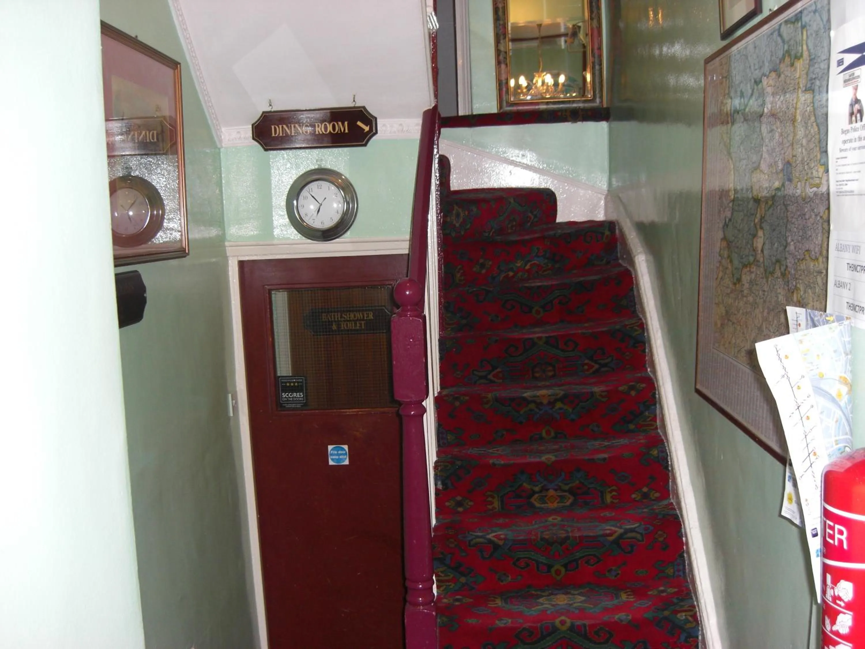 Decorative detail in Albany Hotel