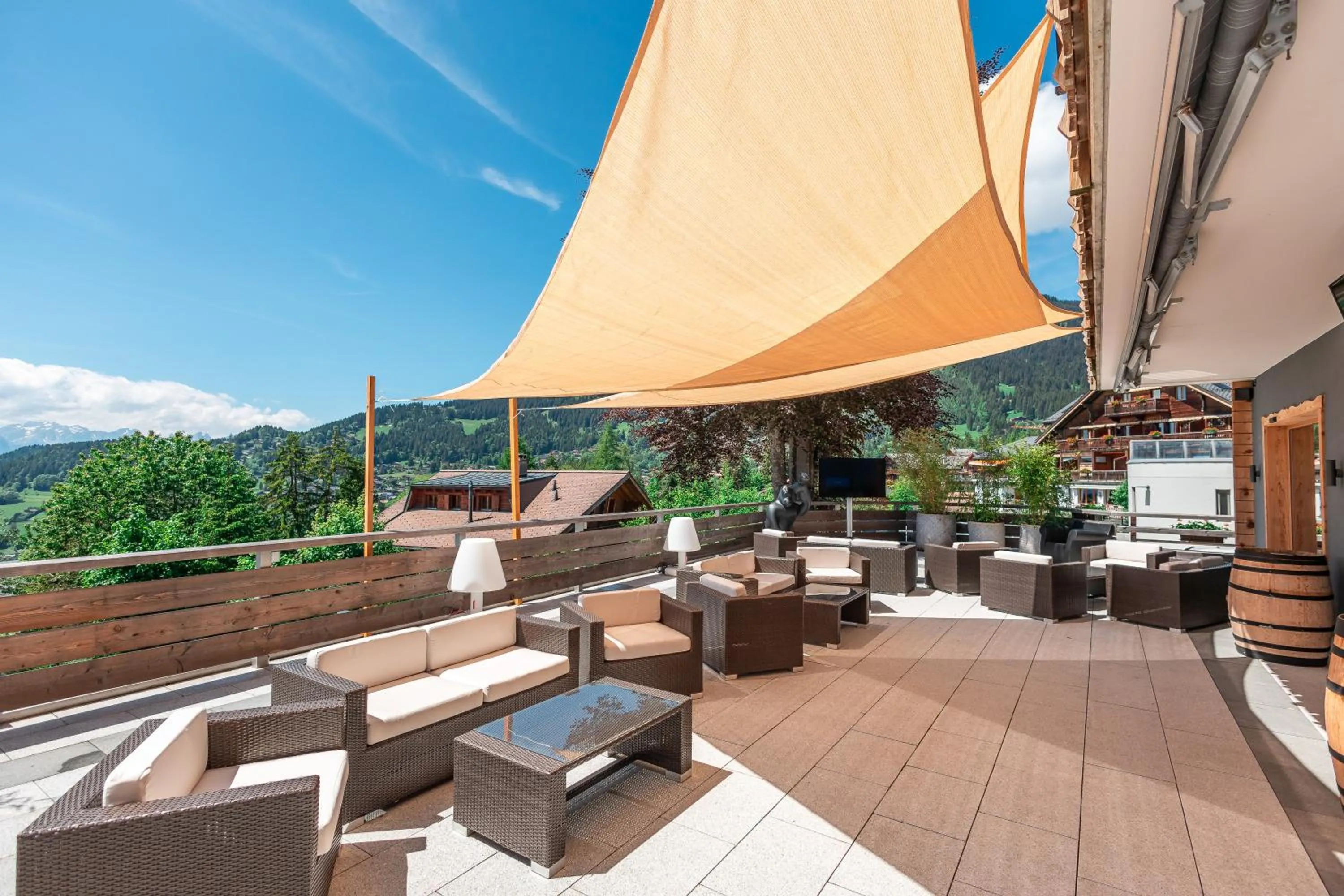 View (from property/room) in VIU Hotel Villars