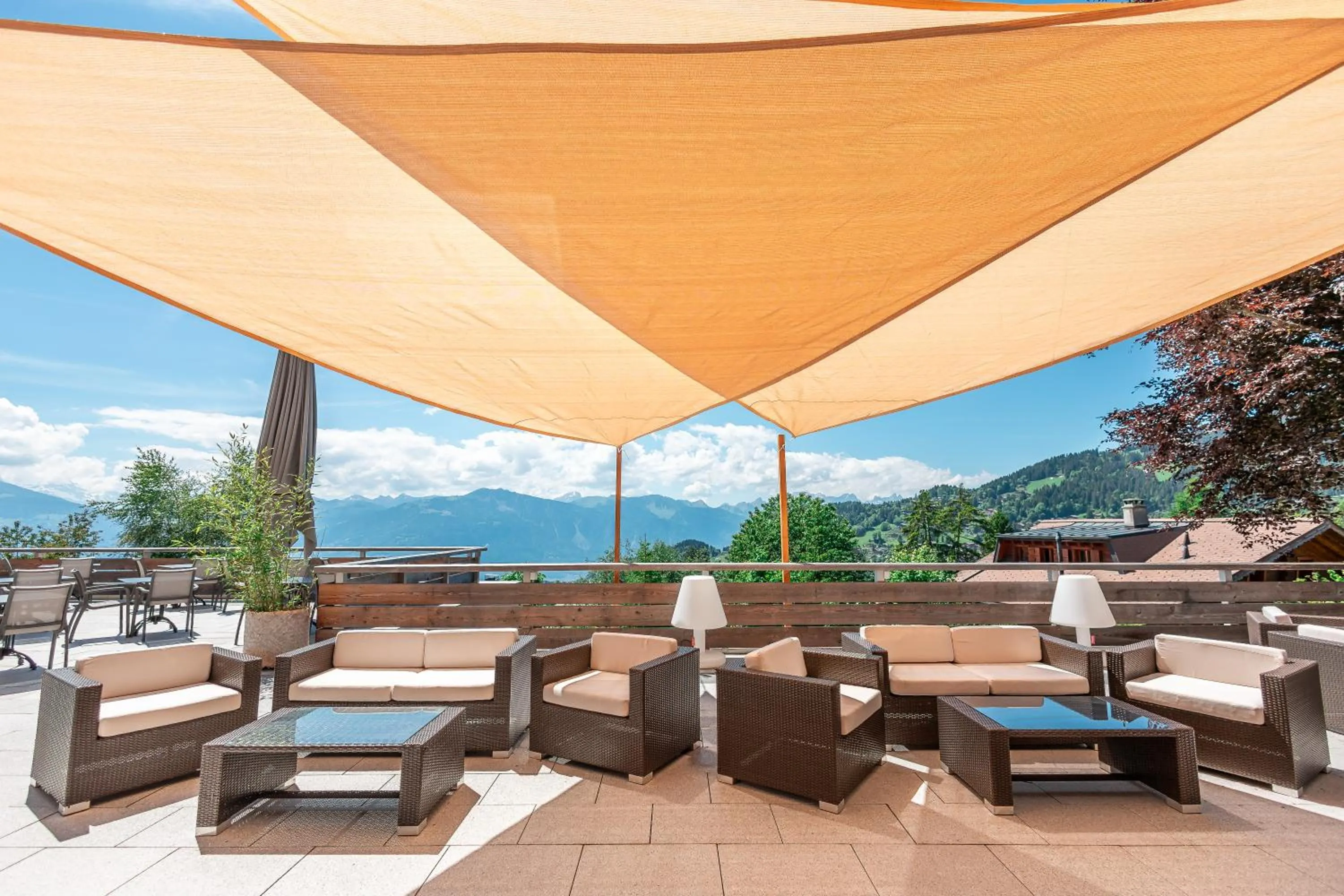 View (from property/room) in VIU Hotel Villars