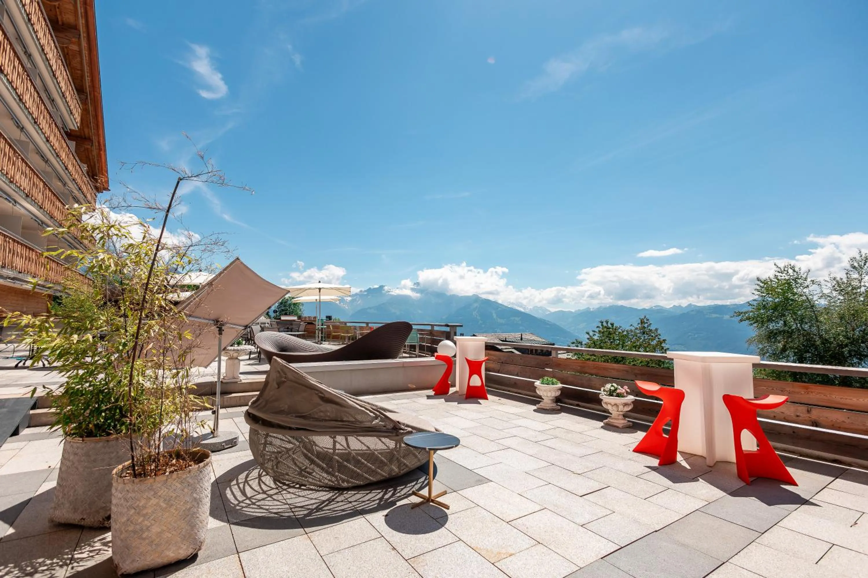 View (from property/room) in VIU Hotel Villars