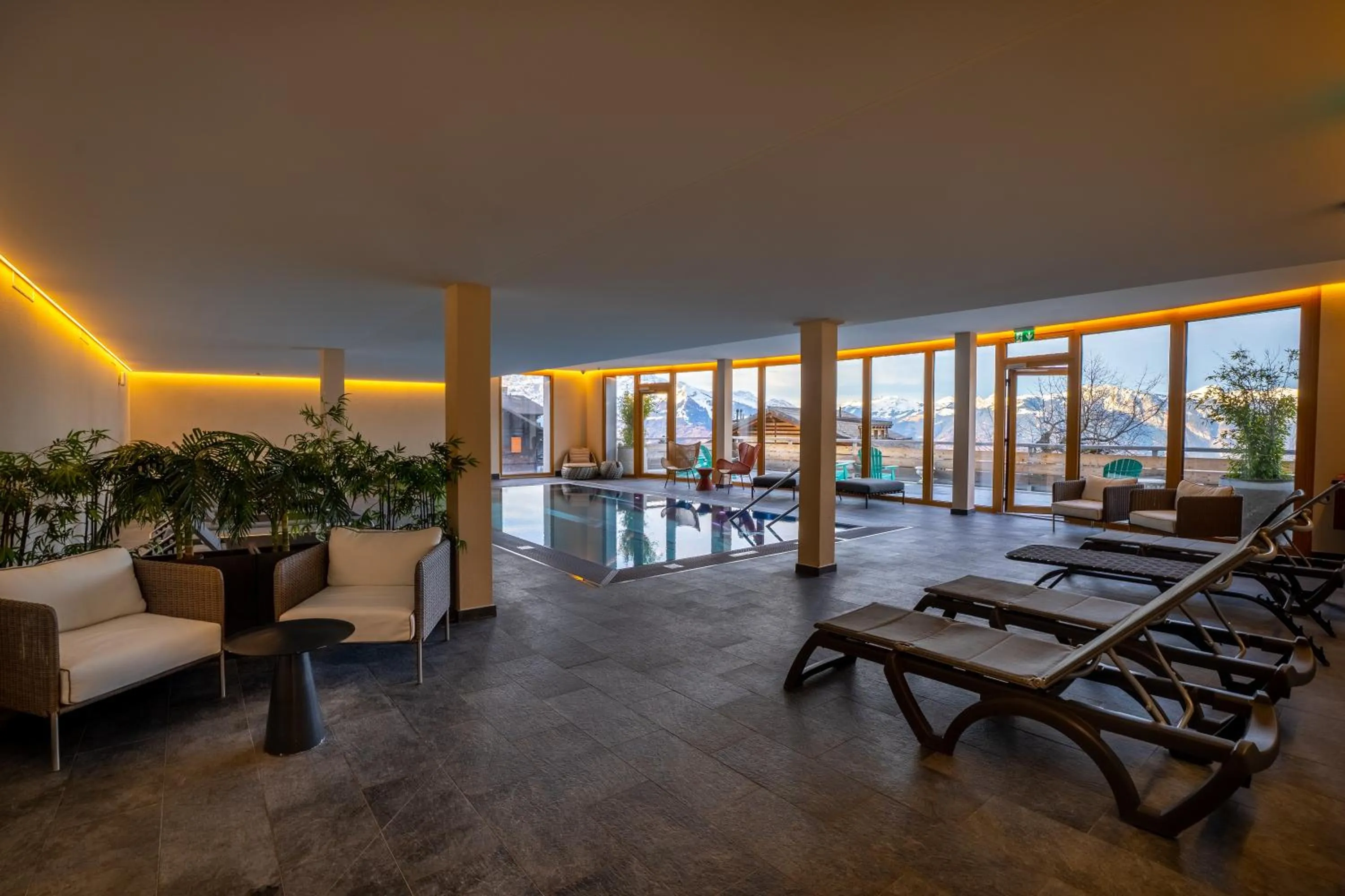 Spa and wellness centre/facilities in VIU Hotel Villars