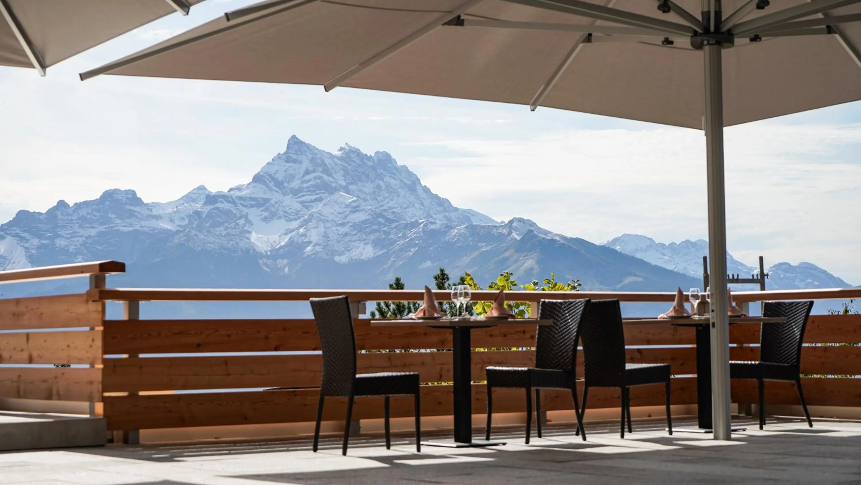 Natural landscape in VIU Hotel Villars