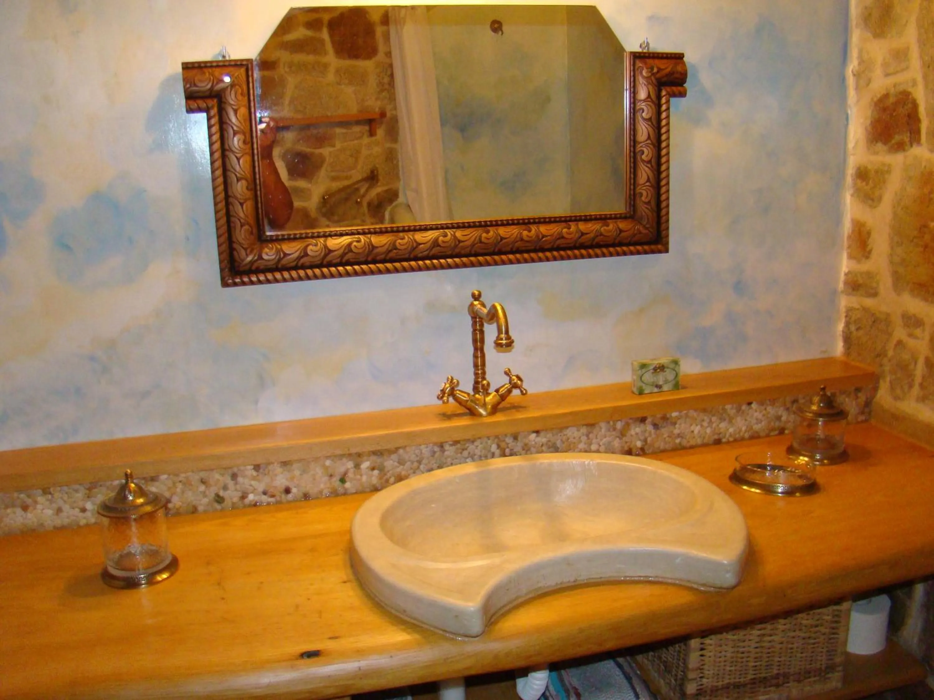 Bathroom in Lithos Traditional Guest Houses