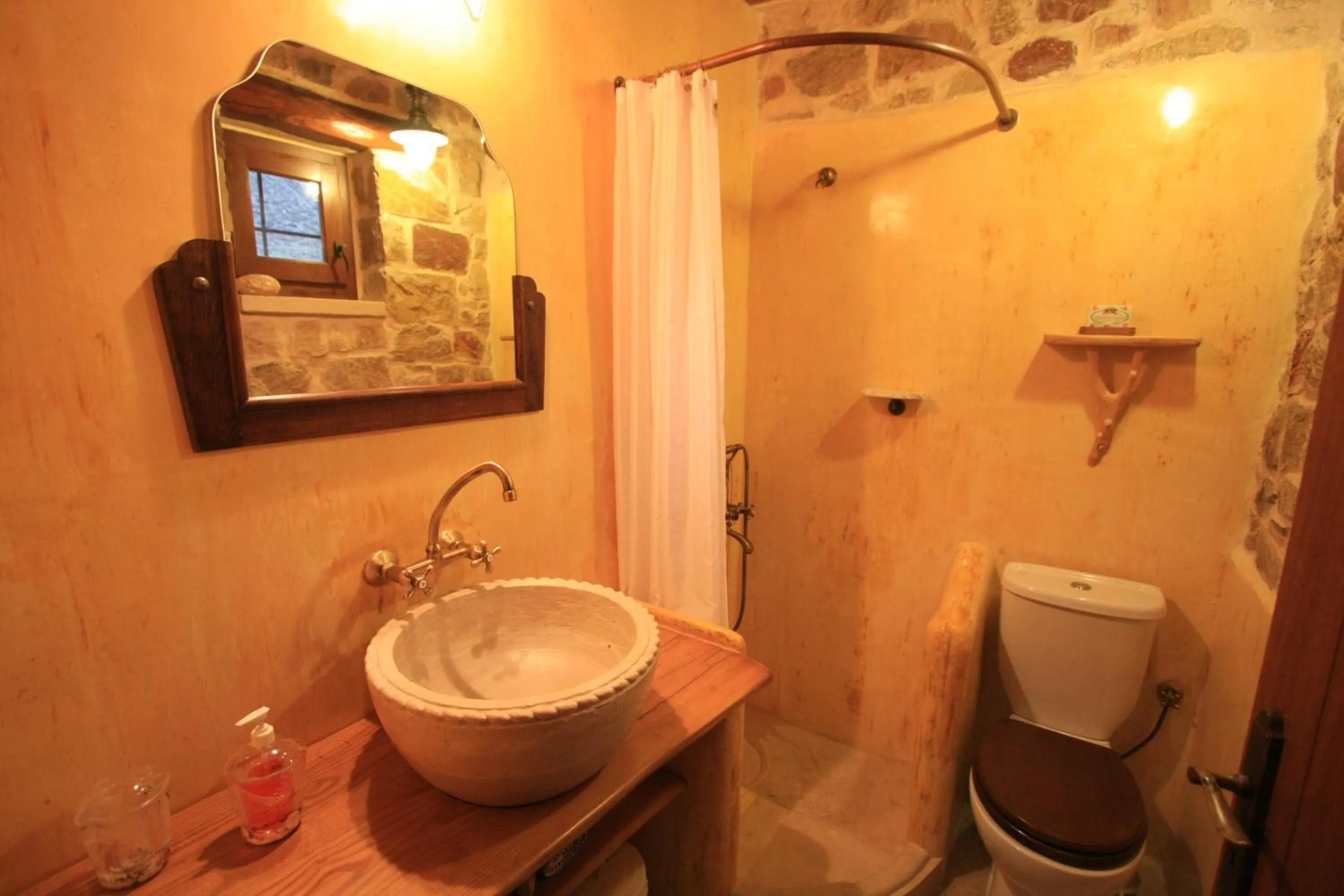 Bathroom in Lithos Traditional Guest Houses