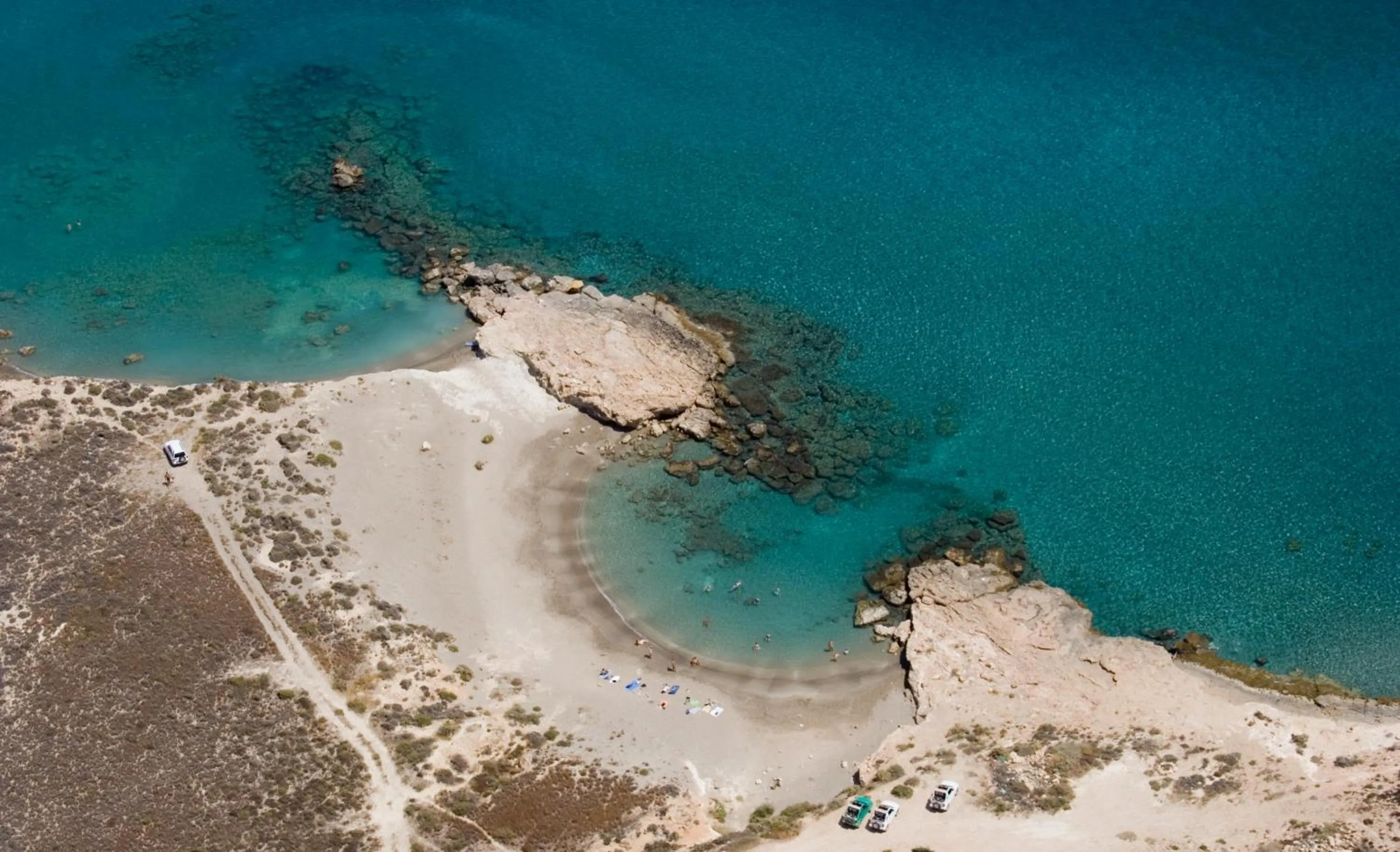 Beach in Lithos Traditional Guest Houses